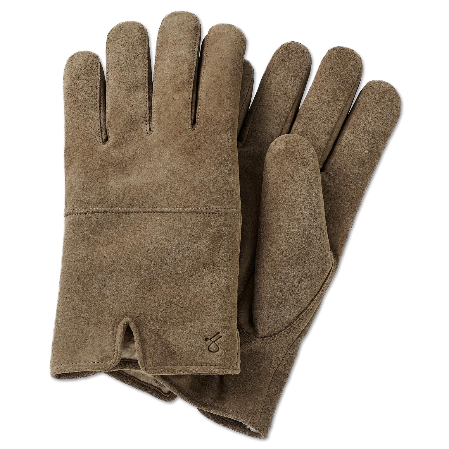 Hiems | Braune Wildlederhandschuhe Hiems | Braune Wildlederhandschuhe