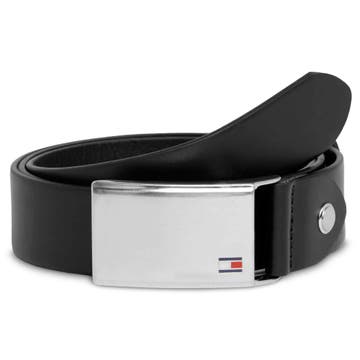 Tommy Hilfiger Plaque Belt Black Tommy Hilfiger Plaque Belt Black