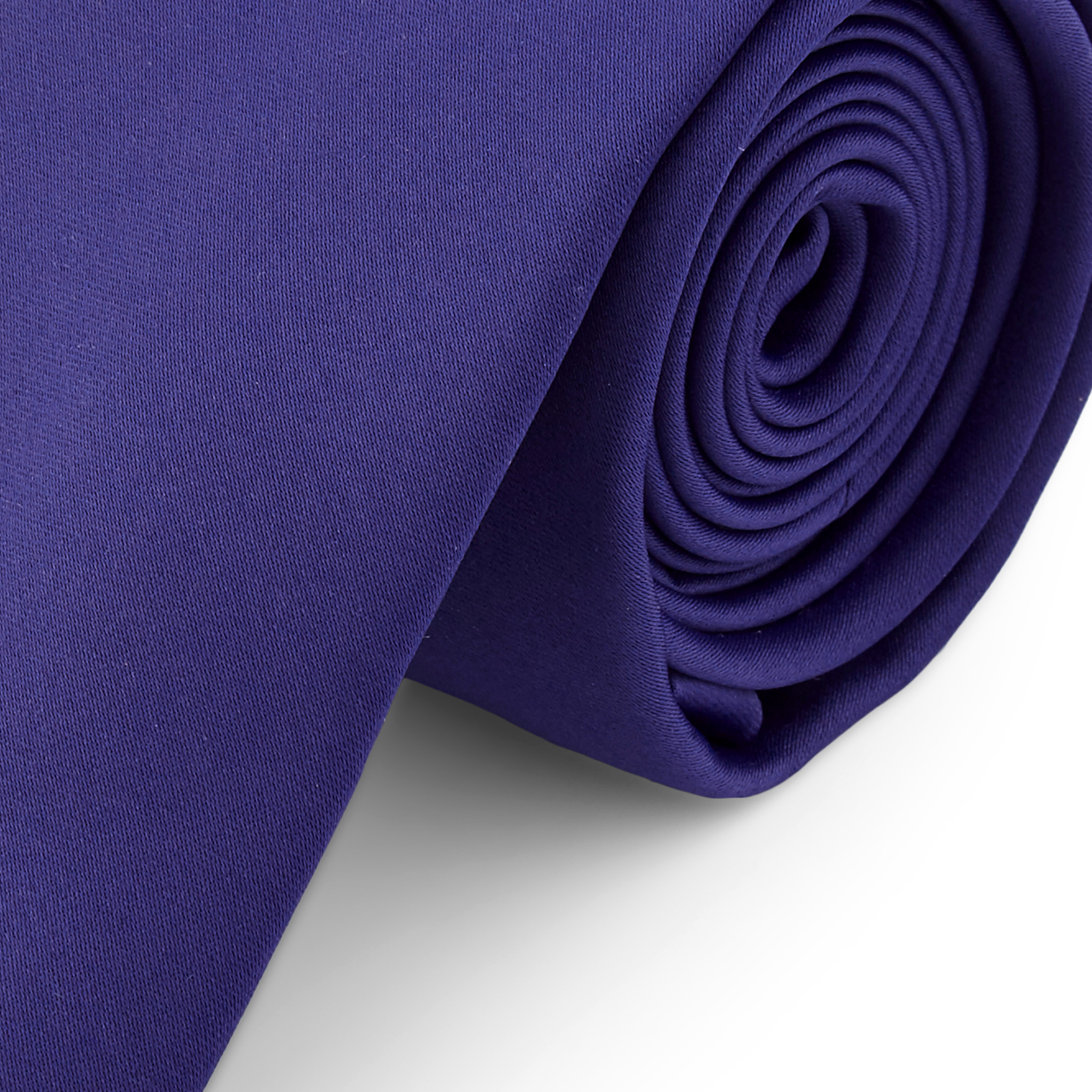 Electric Purple 8cm Basic Tie - 3