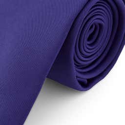 Electric Purple 8cm Basic Tie - 2 - gallery