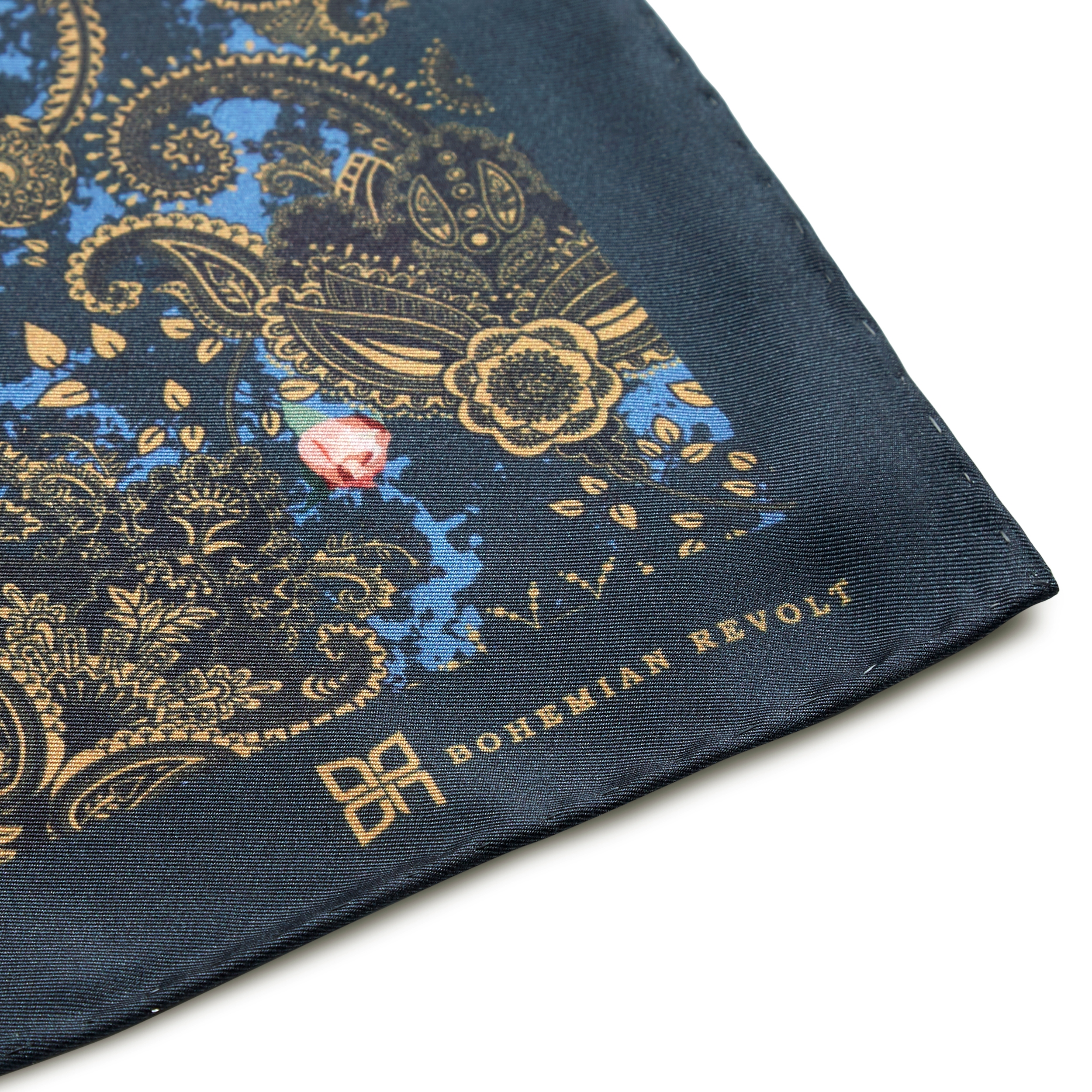 Beau Silk Boho Pocket Square - 4
