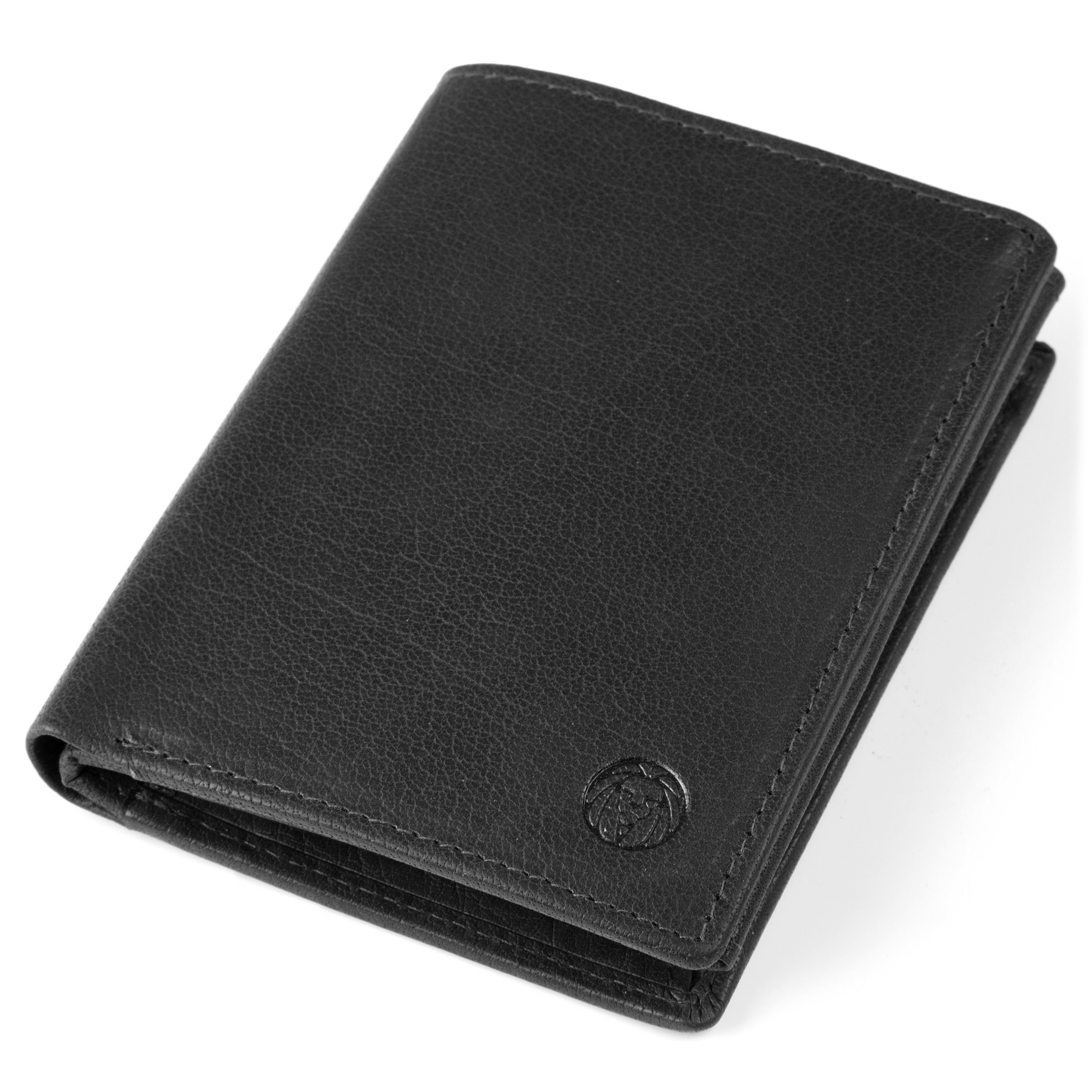 Montreal Vintage Schwarze RFID Leder Geldbörse - 9