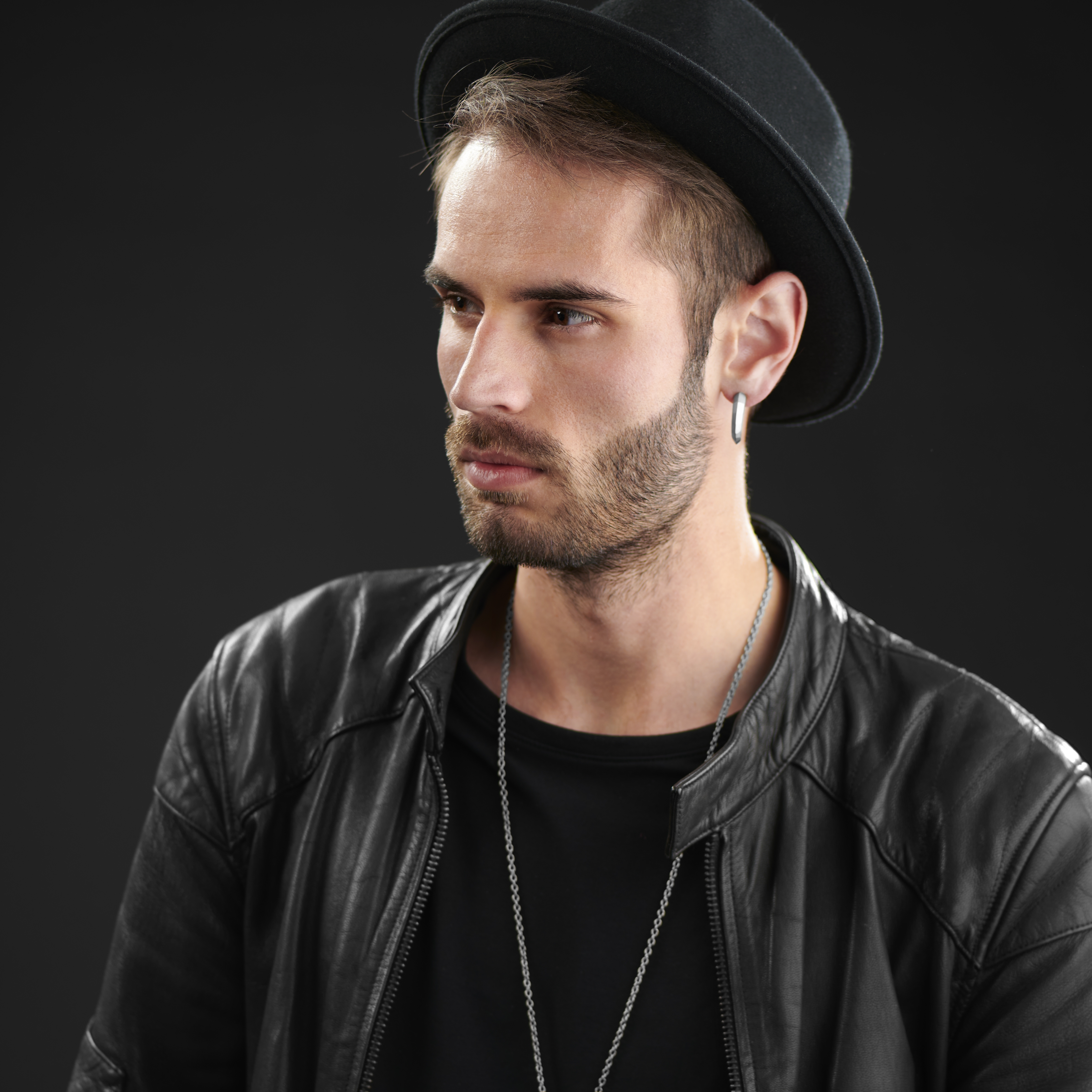 Jax Stahl Klauen Ohrring - 4