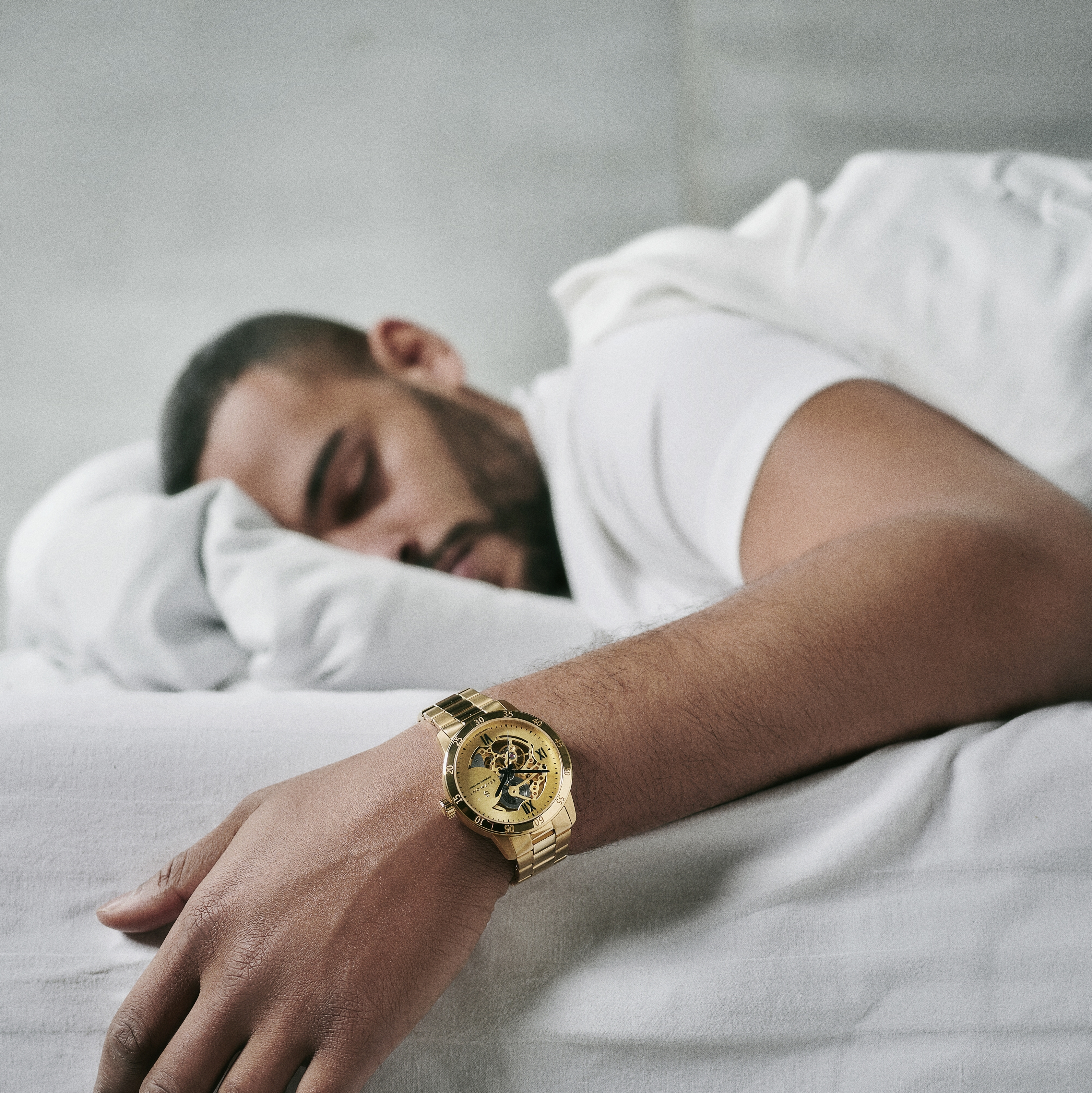 Dante II | Gold-tone Skeleton Watch - 5