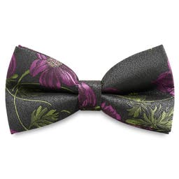 Dianthus | Purple Flower Pre-Tied Bow Tie
