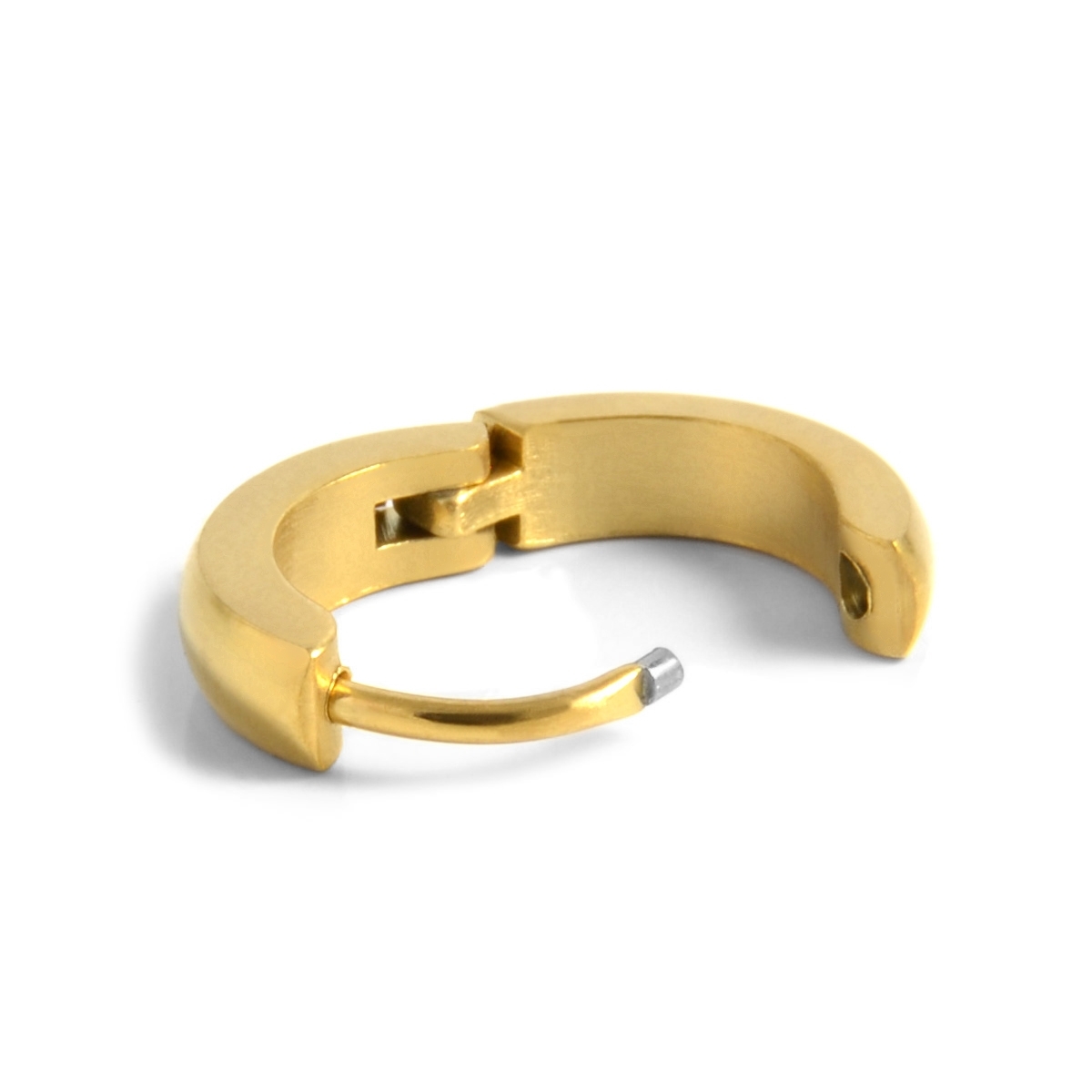 Klassinen Kullanvärinen Rengaskorvakoru  - 3