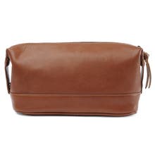 Leather toiletry bags