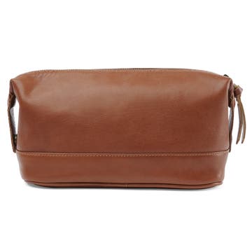 Toiletry Bag | Mocca Goat Leather