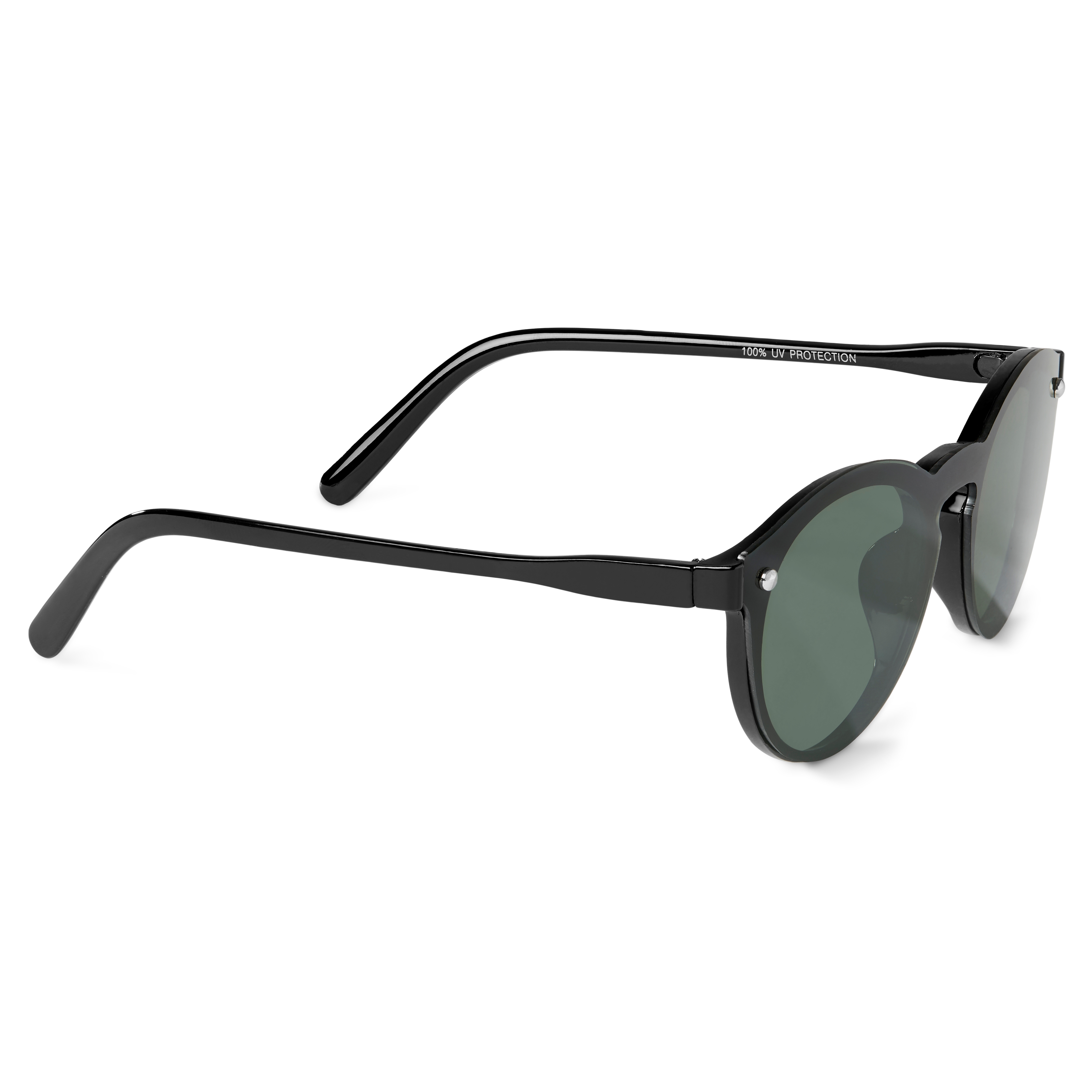 Wye černo-zelené sluneční brýle - 4