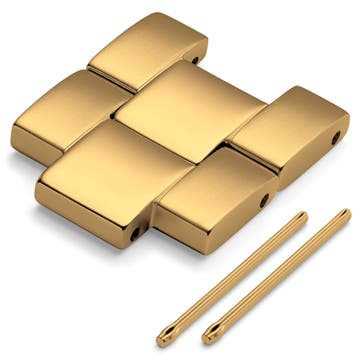 Dante | Gold-Tone Stainless Steel Links for Dante Watch Straps Dante | Gold-Tone Stainless Steel Links for Dante Watch Straps