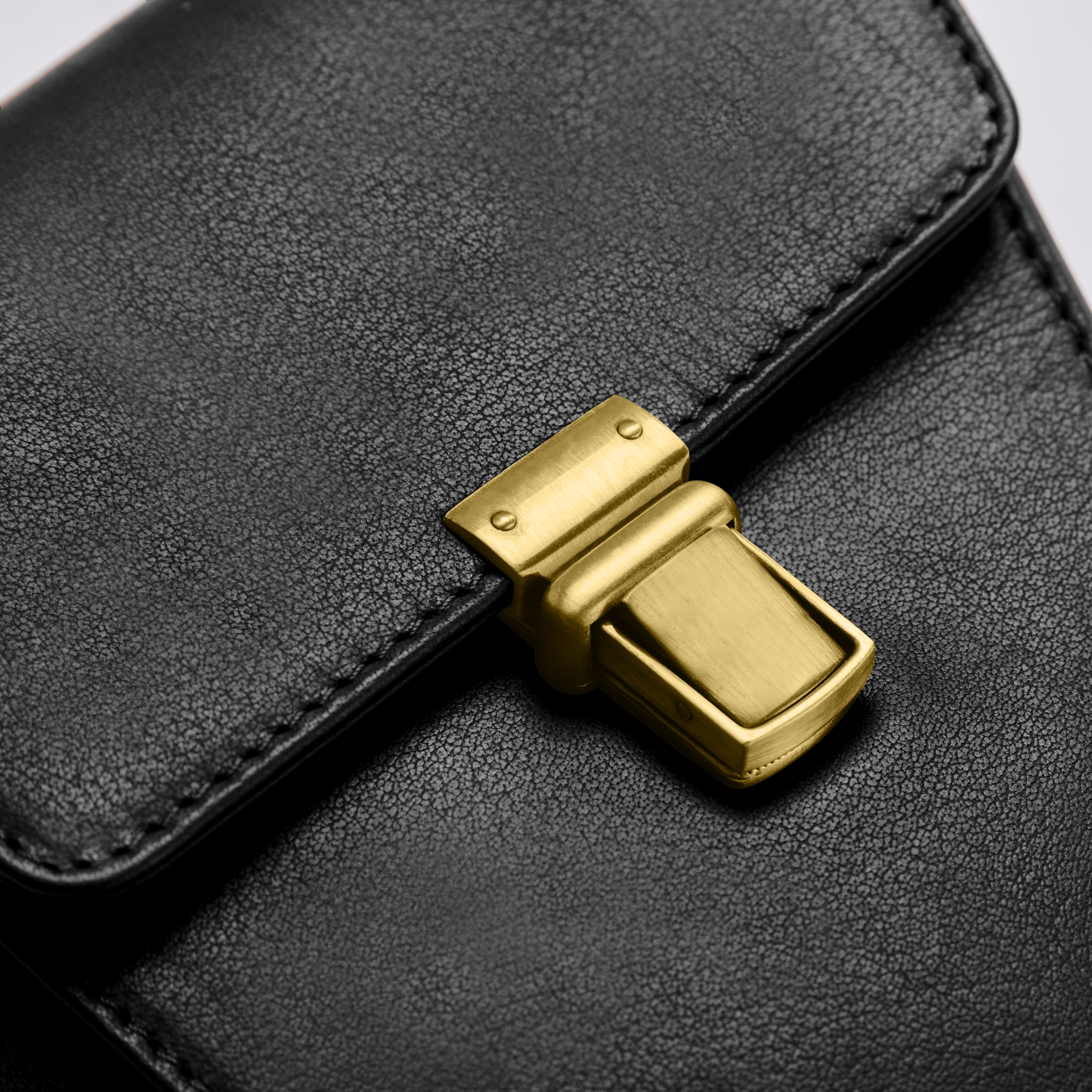 Sacoche de selle de vélo | Cuir de buffle pleine fleur noir - 3