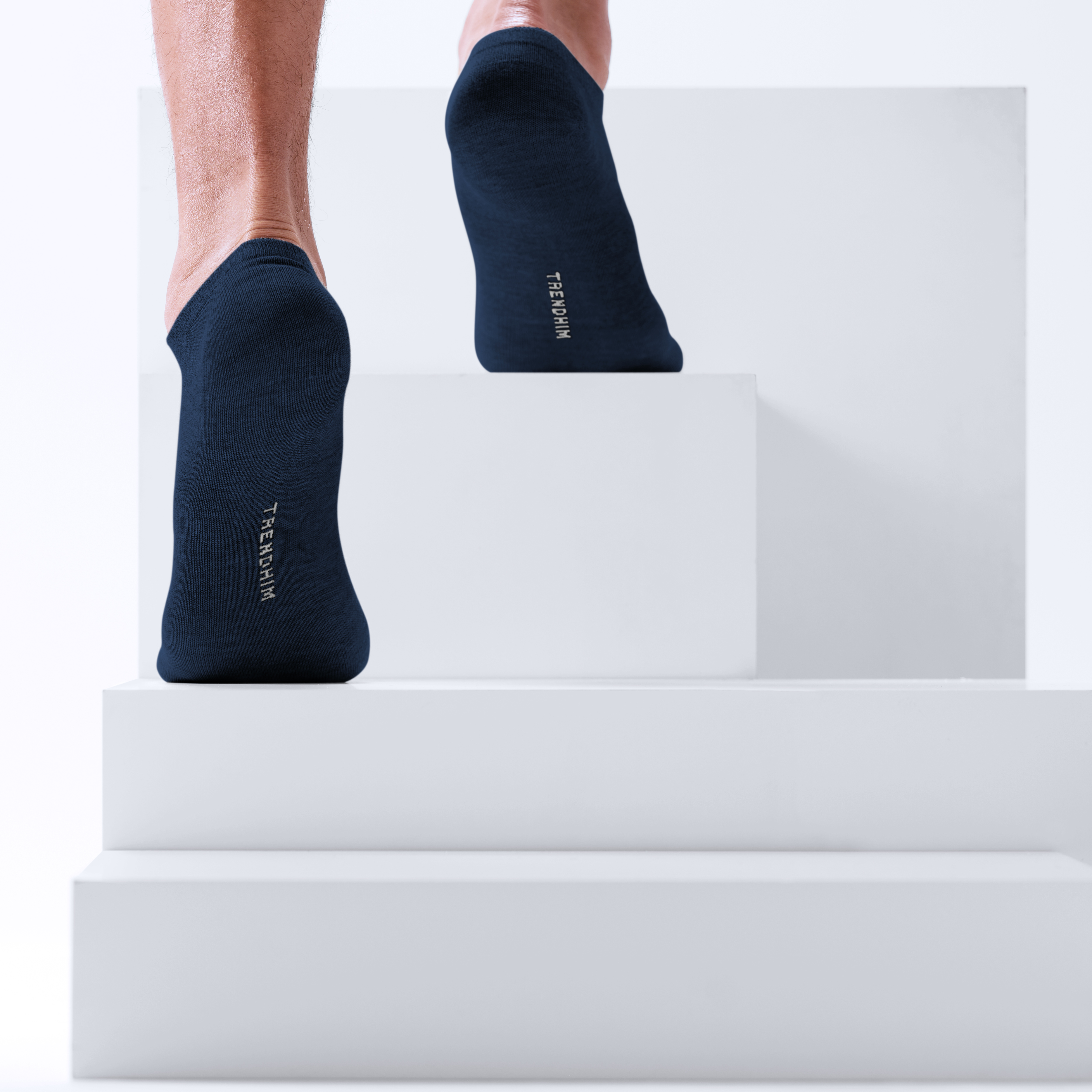 FreeFeel | 6er-Pack Knöchelsocken aus königsblauem Bambus - 4