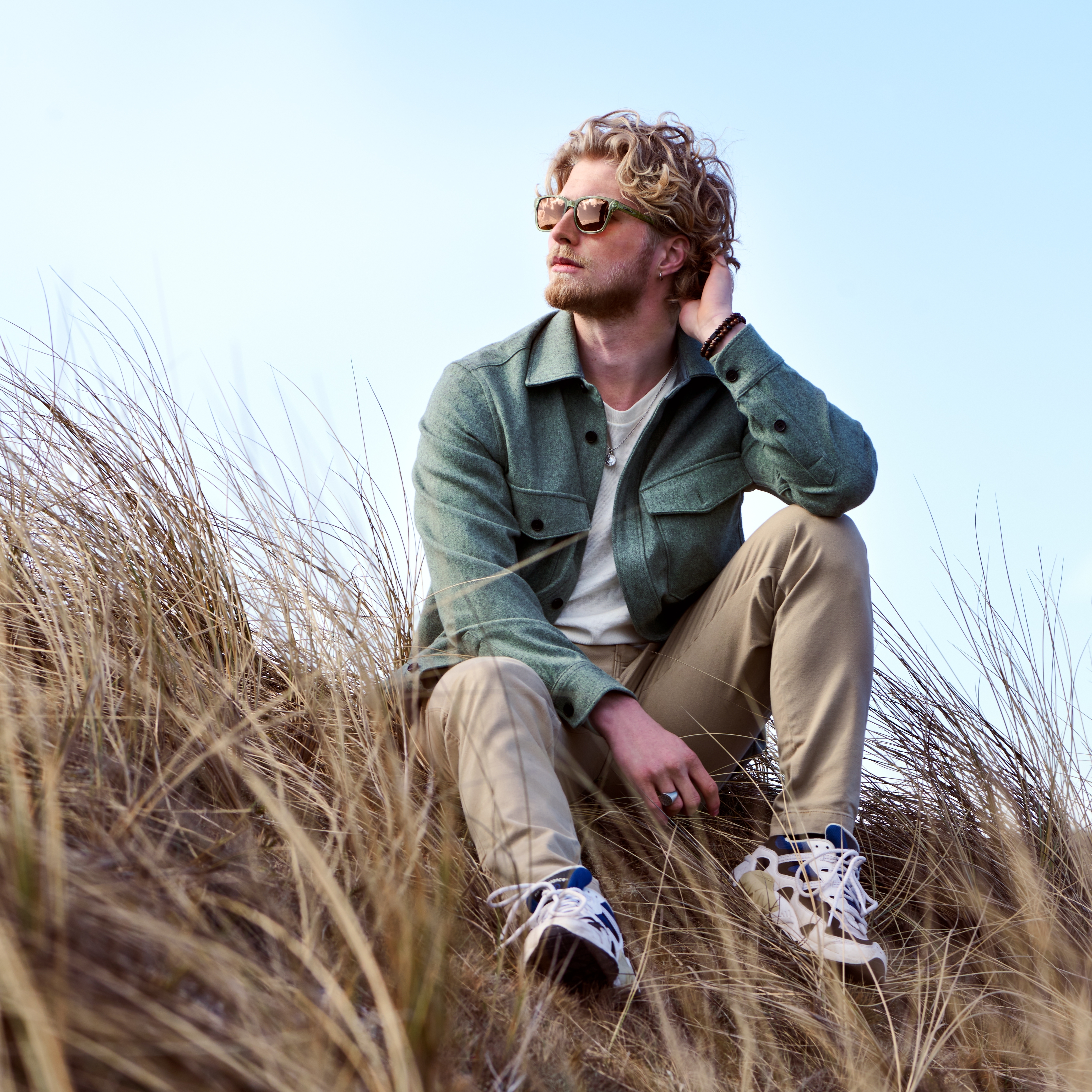 Wilmer Thea Groen & Bruine Gepolariseerde Zonnebril - 3