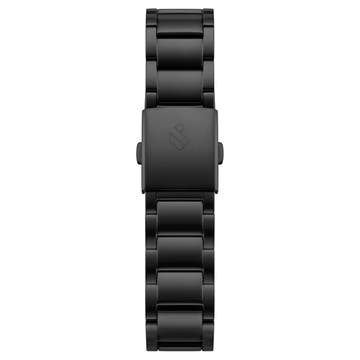 Yves | Black Stainless Steel Watch Strap