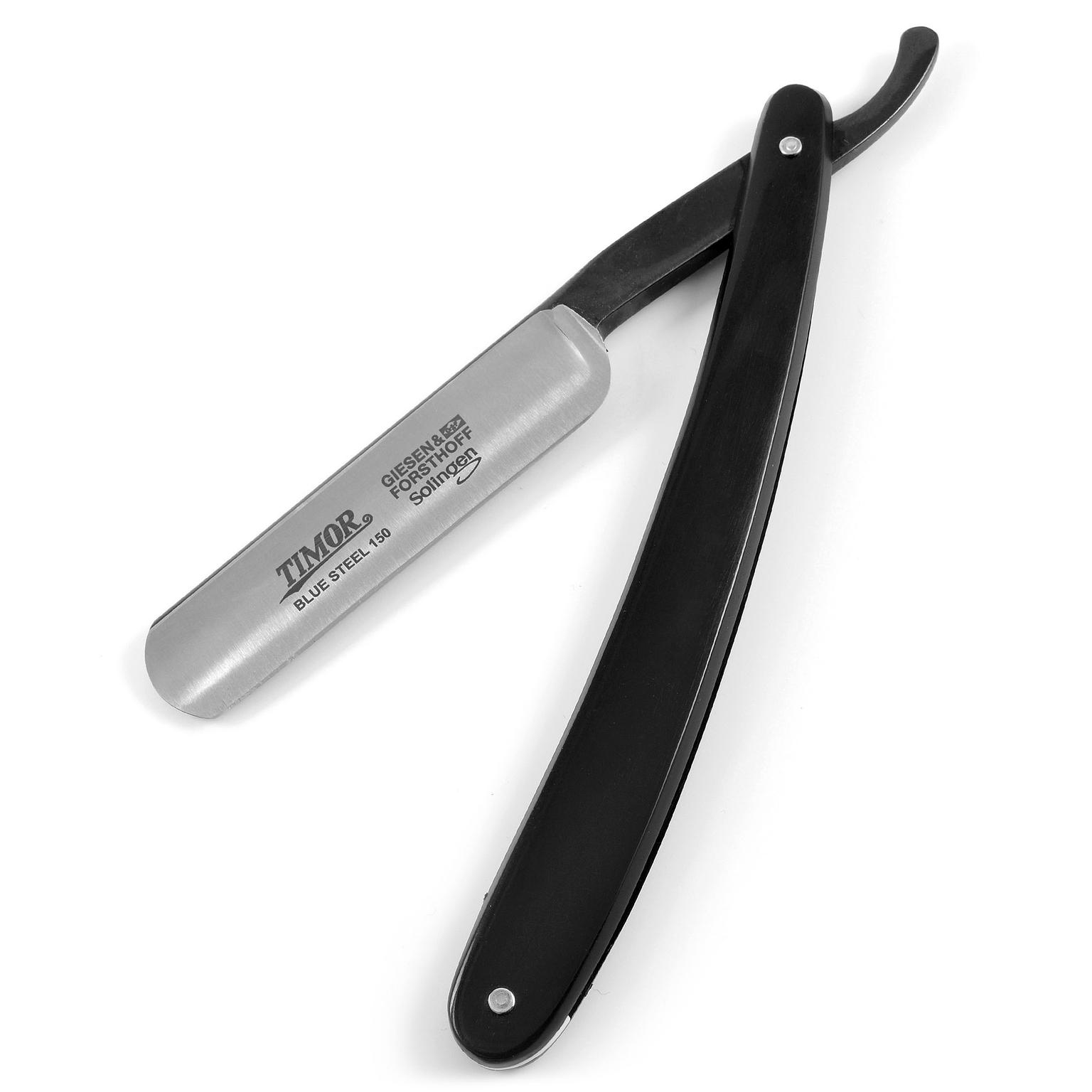 Brici Timor drept negru carbon 5/8" Brici Timor drept negru carbon 5/8"