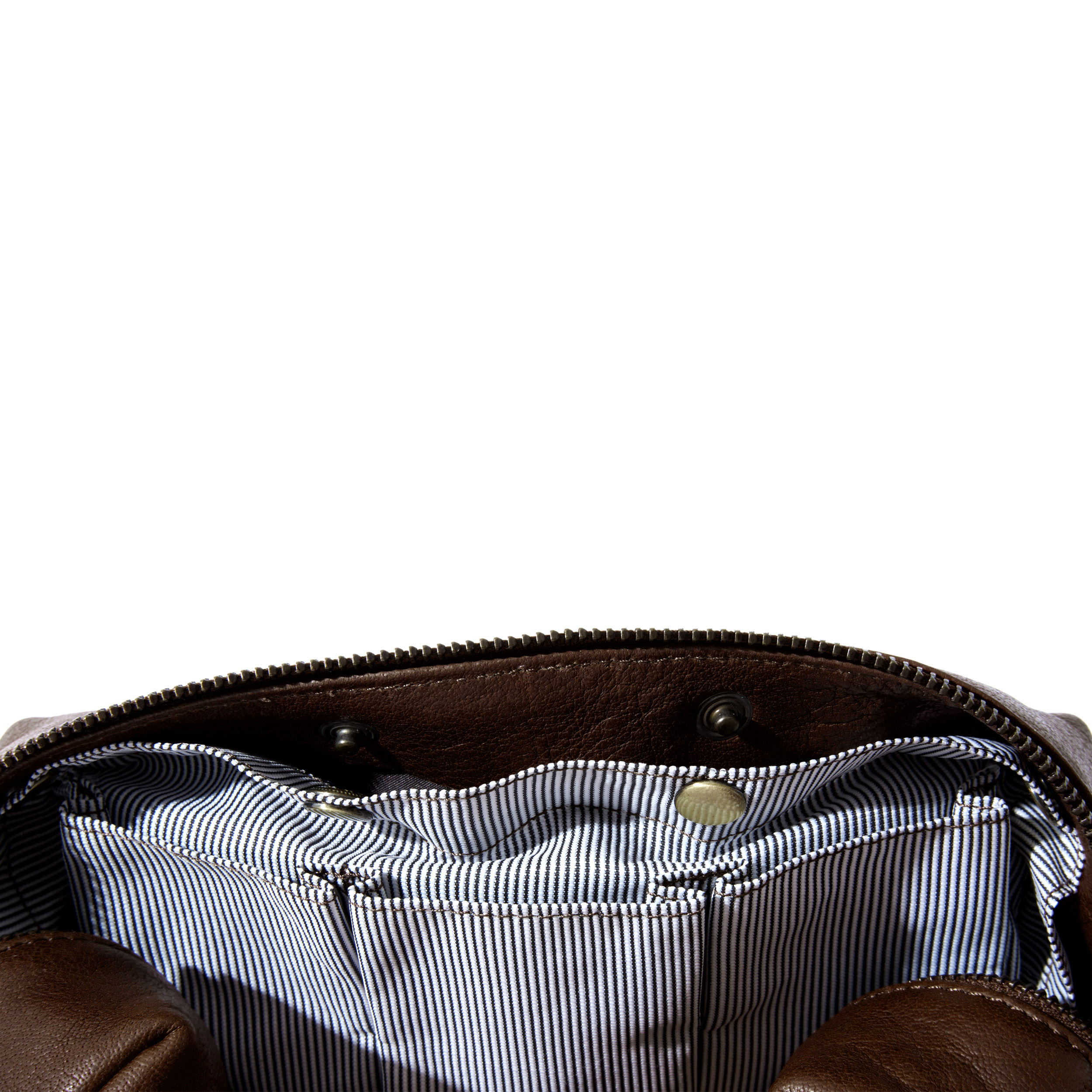 Beauty case California in pelle marrone - 5