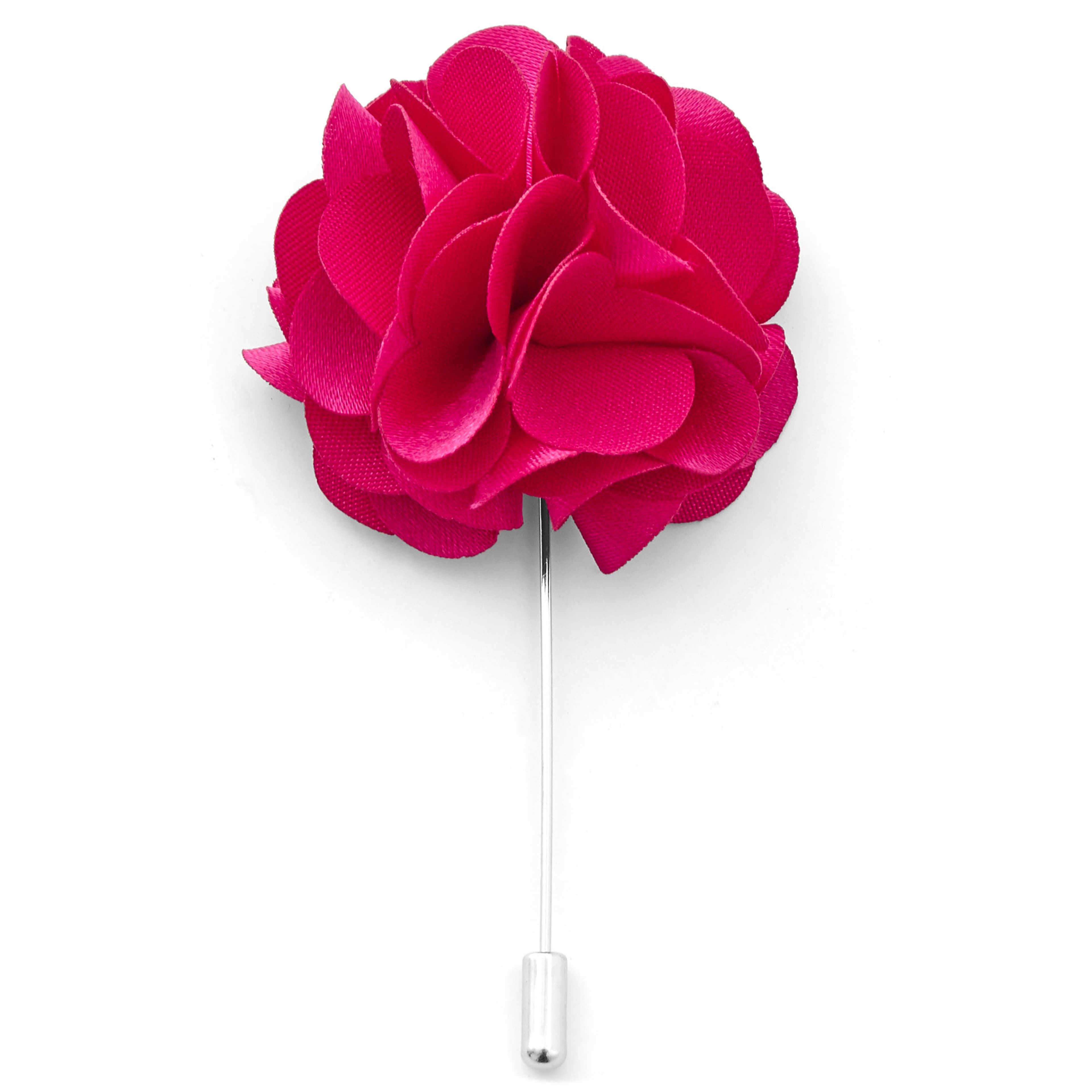 Luxurious Magenta Lapel Flower