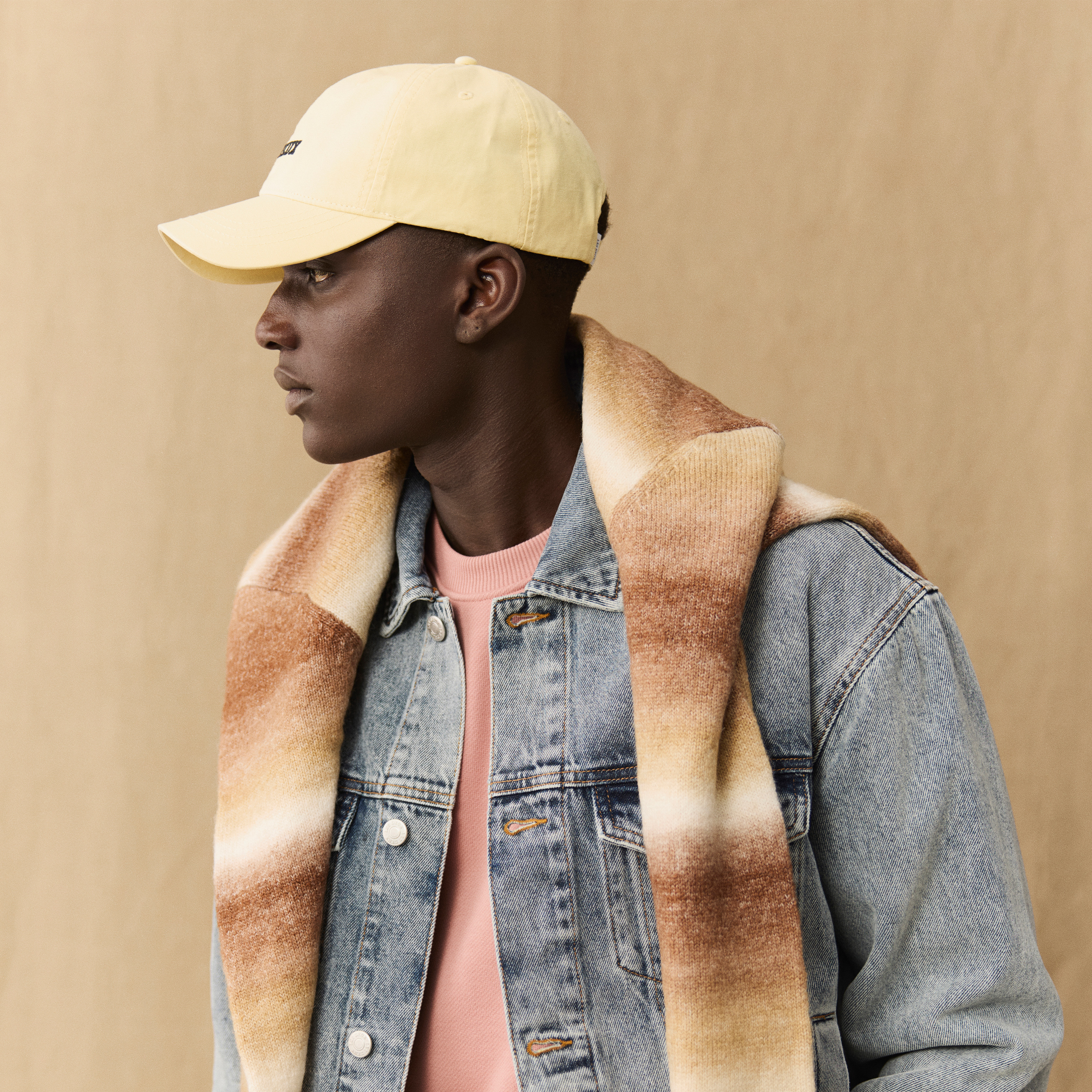 Les Deux | Jasnożółta czapka z daszkiem Mini Blake Dad Cap - 2