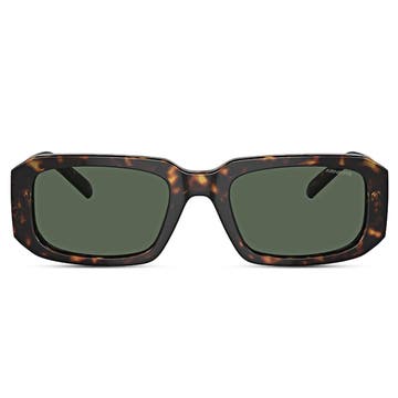 Thick-Rimmed Hexagonal Tortoiseshell Sunglasses | Arnette 0AN4318 Thick-Rimmed Hexagonal Tortoiseshell Sunglasses | Arnette 0AN4318