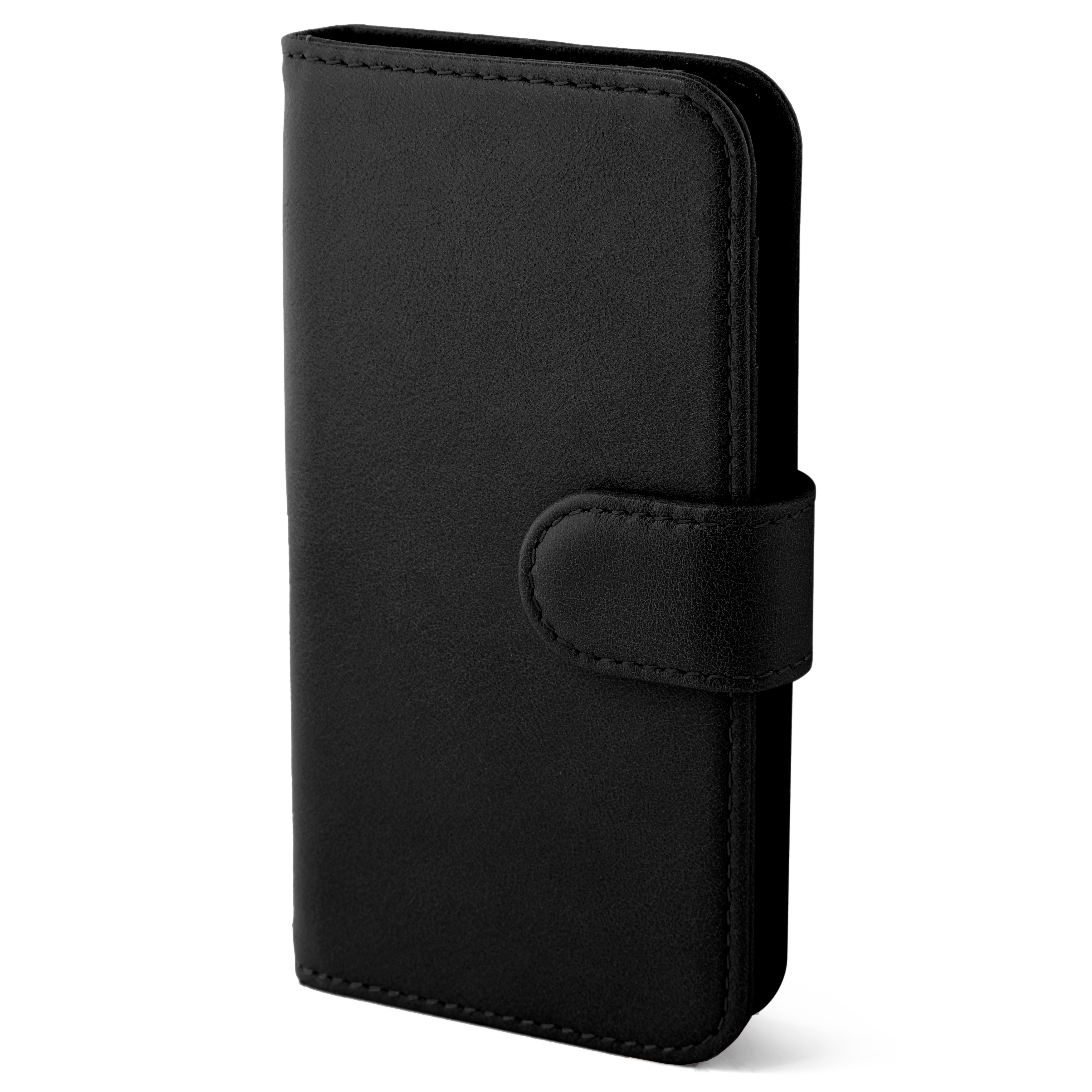 iPhone 6 Black Leather Case - 3