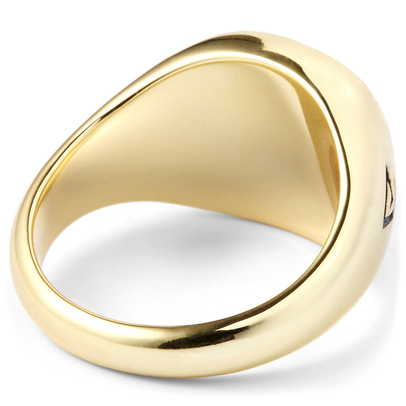 Jasper Vergoldeter 925er Silber Ring - 3