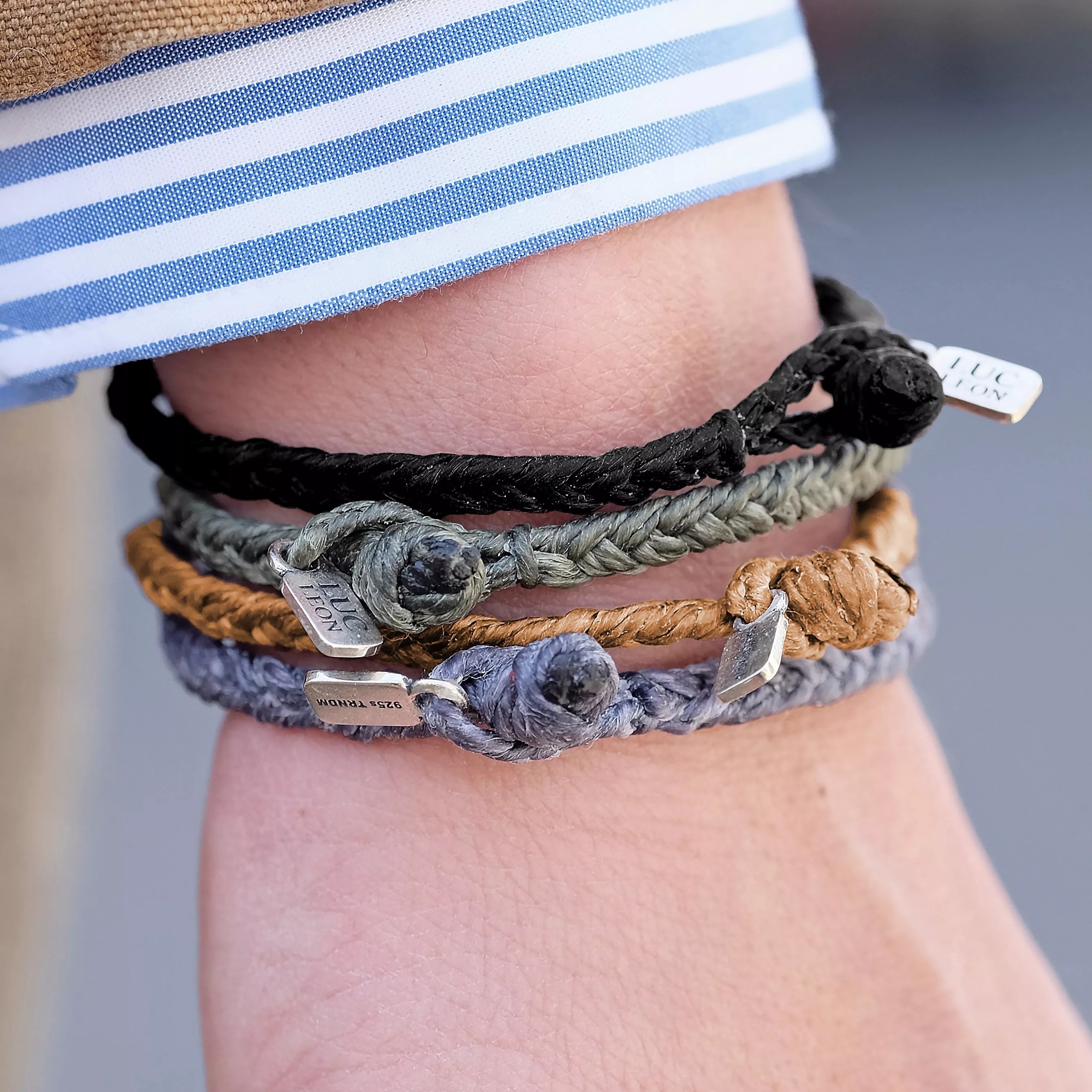 Currykleurige Gordon Armband - 5