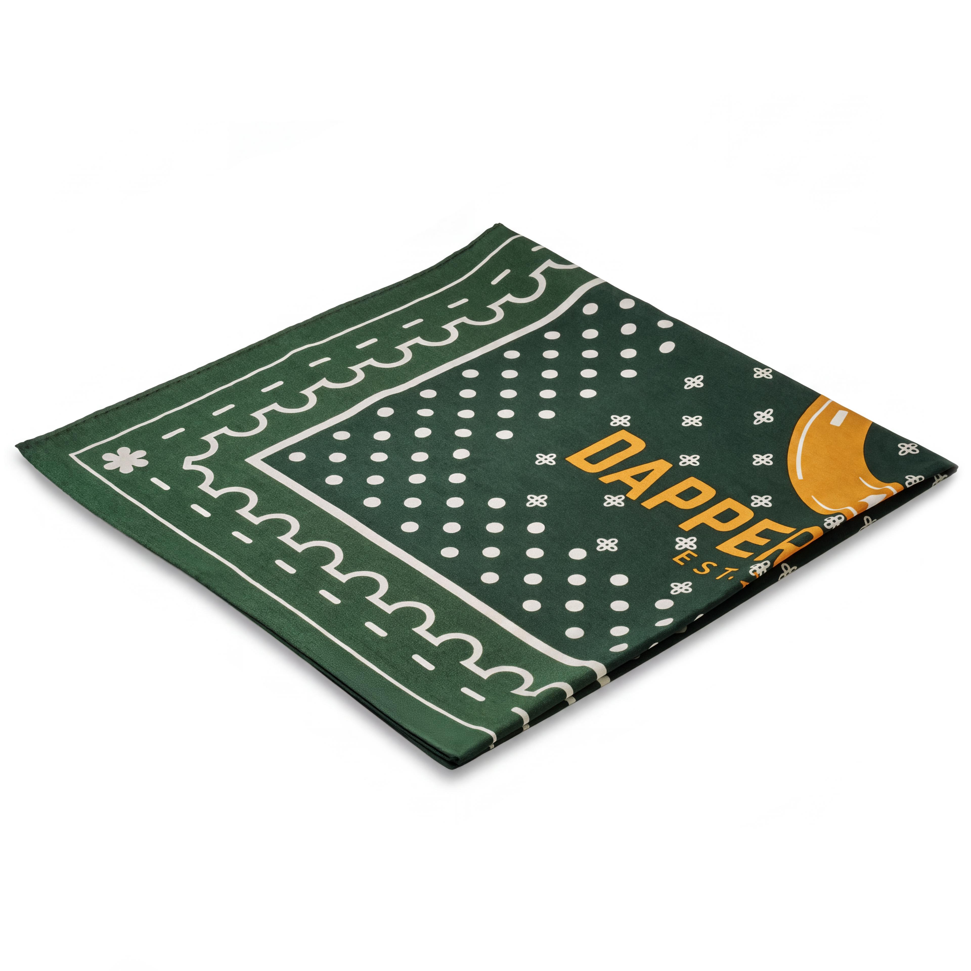 The Intro | Zöld Western pamut bandana The Intro | Zöld Western pamut bandana