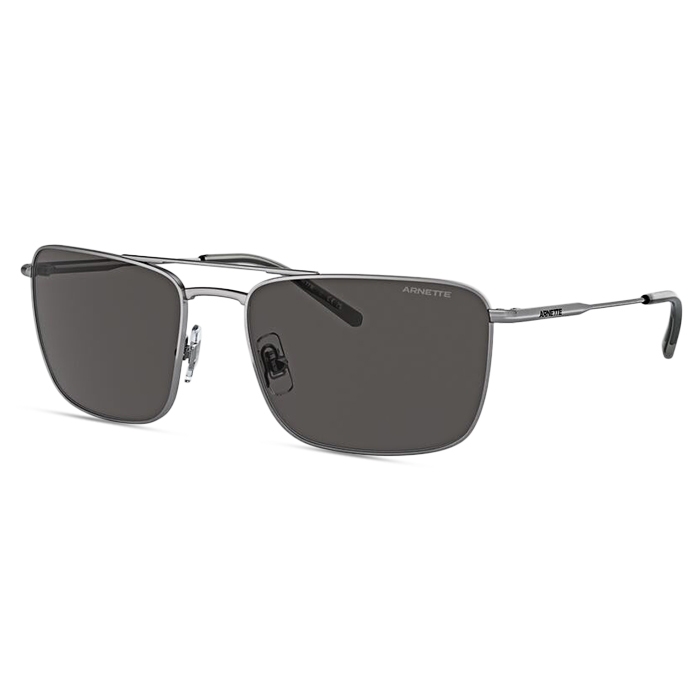 Quadratische schwarze polarisierte Sonnenbrille | Arnette 0AN3088 - 2