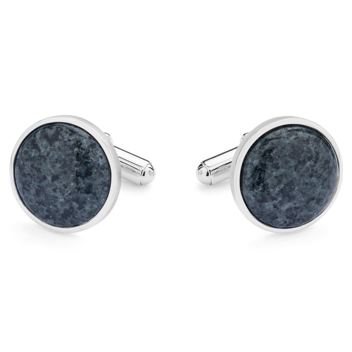Gemelli Da Uomo In Argento 925 Con Ambra - Confezione Regalo, Design Elegante, Anallergici