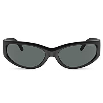 Black Wrap-Around Sunglasses | Arnette 0AN4302 Black Wrap-Around Sunglasses | Arnette 0AN4302