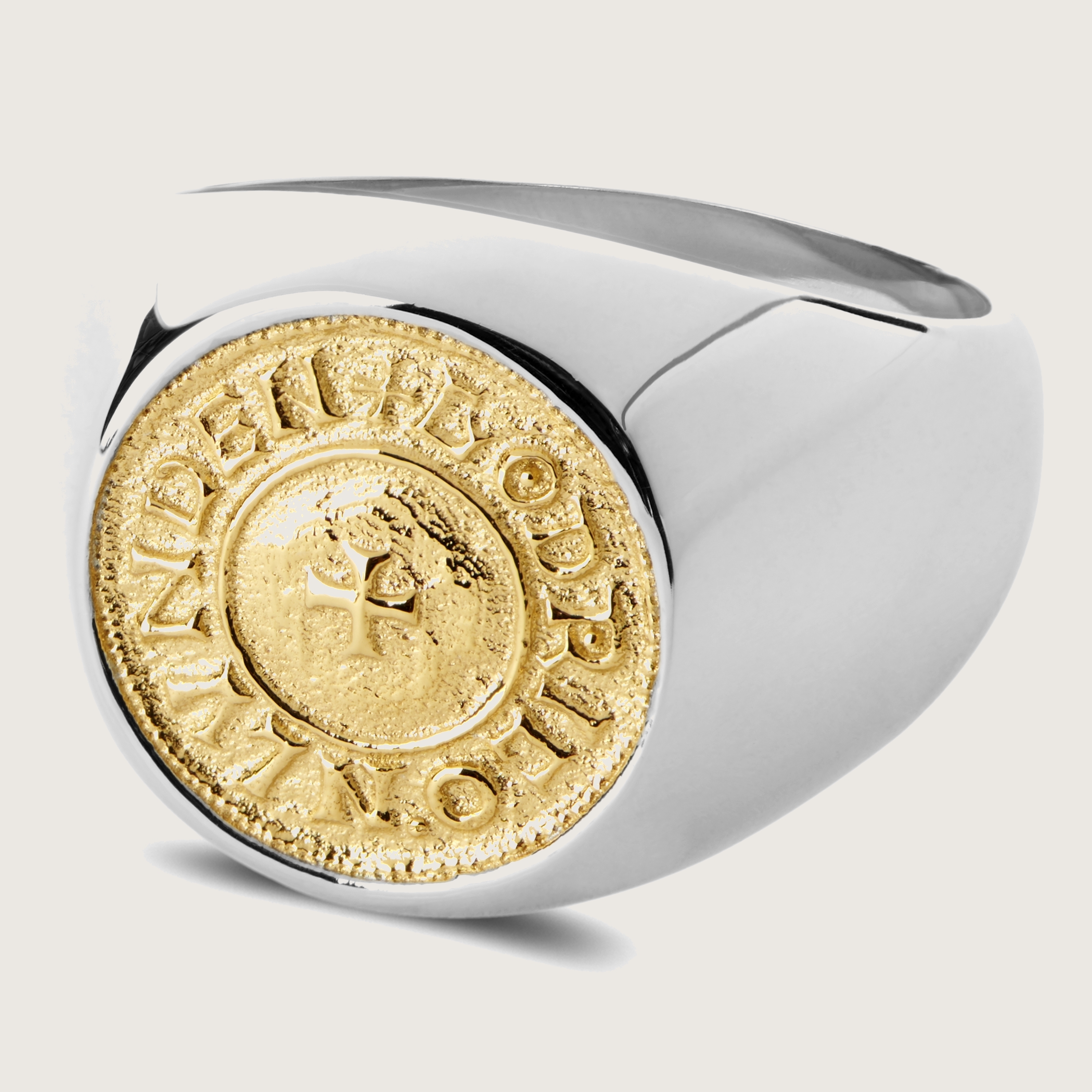 hum Coin Signet Ring 16号 hum Coin Signet Ring 16号