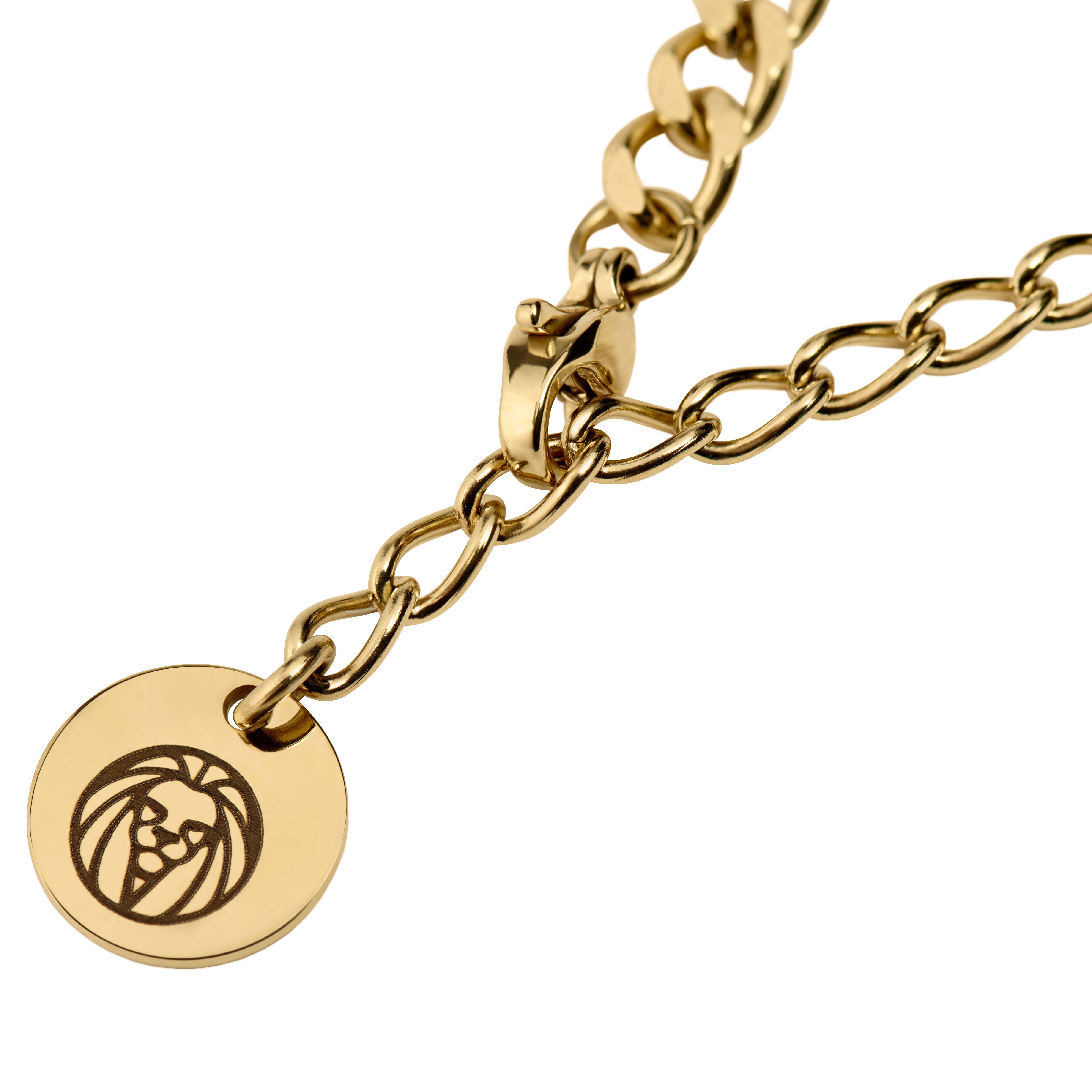 Collar dorado con colgante Ankh - 10