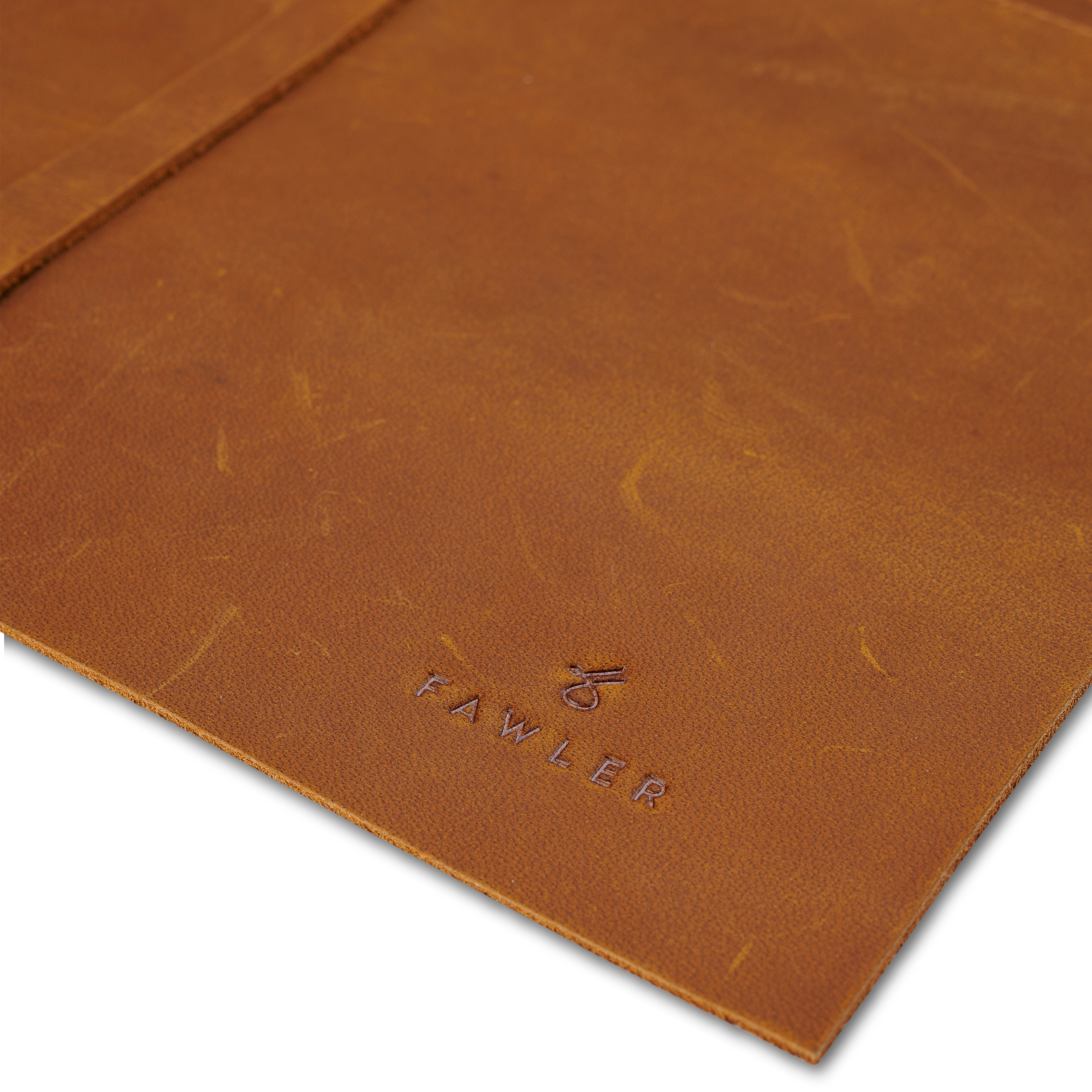 Brązowy skórzany pokrowiec na noże - 4