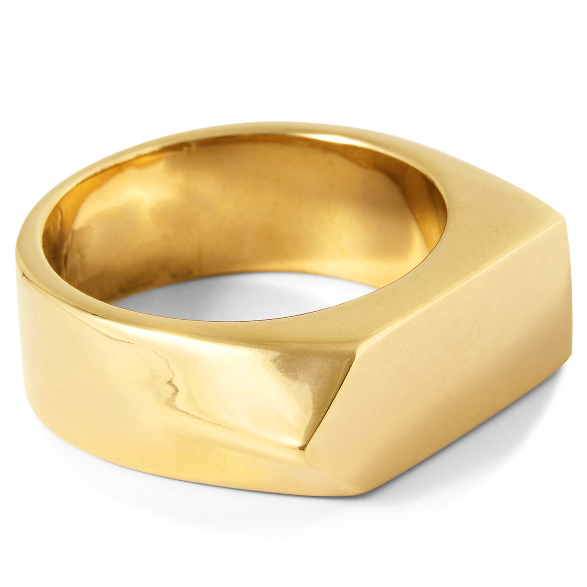 Goldfarbener Vincent Ring - 3