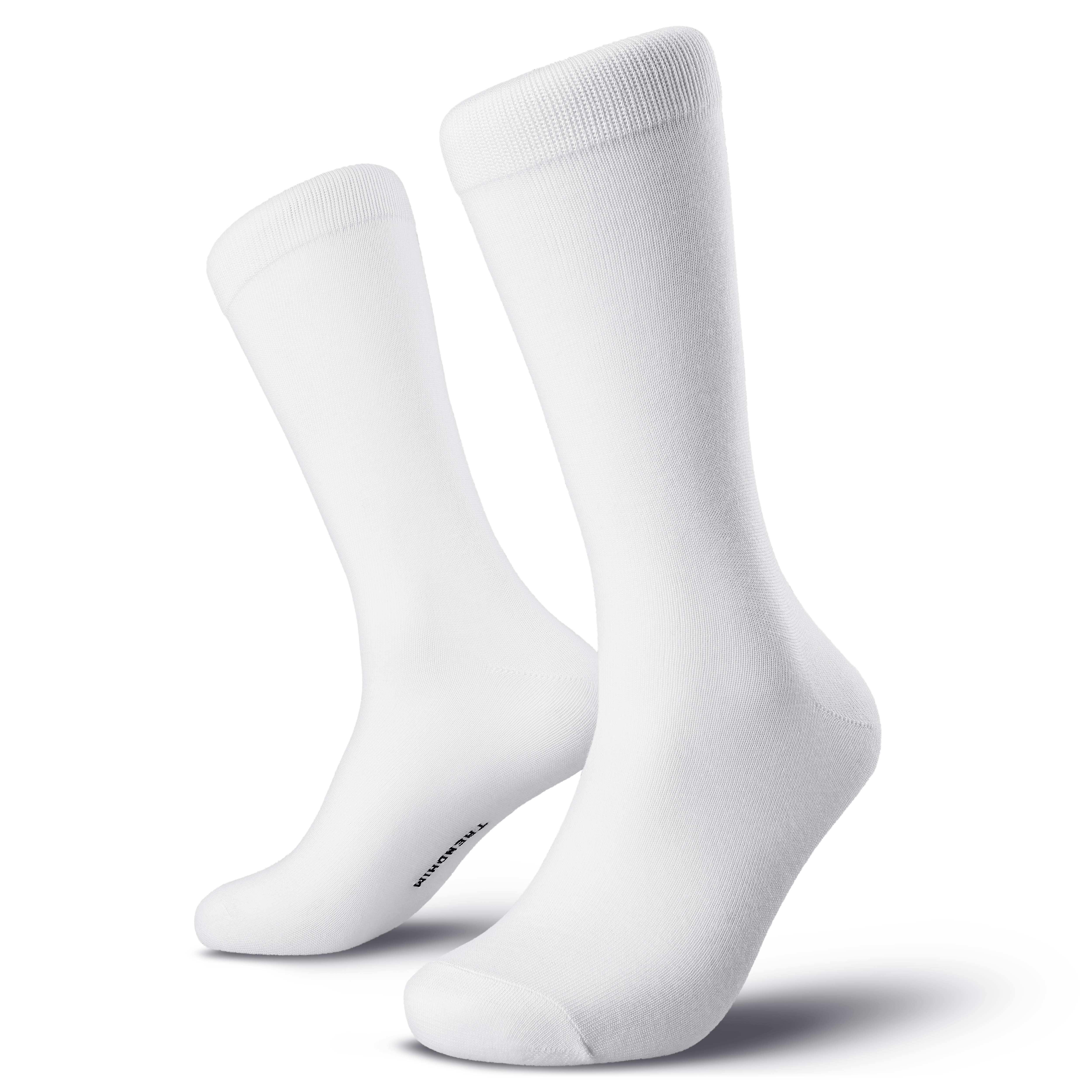 TrueFeel | Lot de 3 paires de chaussettes blanches en bambou - 2