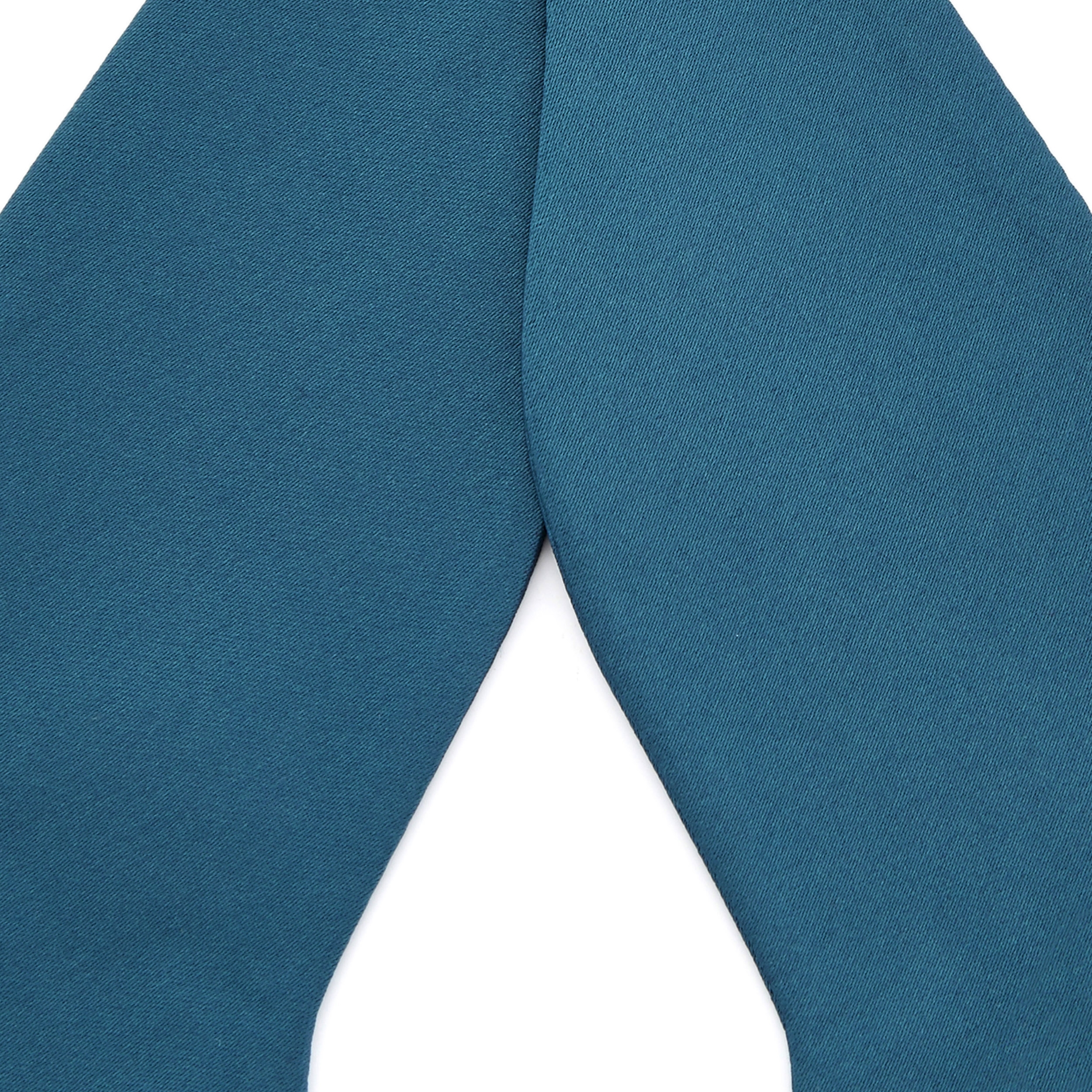 Petrol Blue Basic Self-Tie Bow Tie - 2