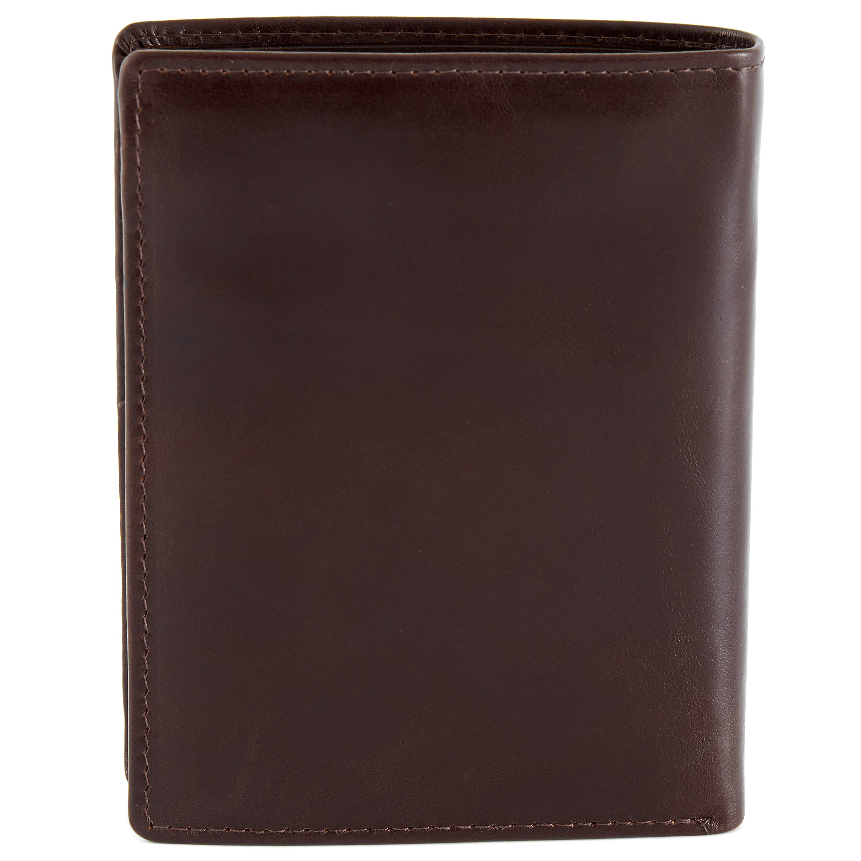 Grand portefeuille en cuir marron foncé Jasper - 8
