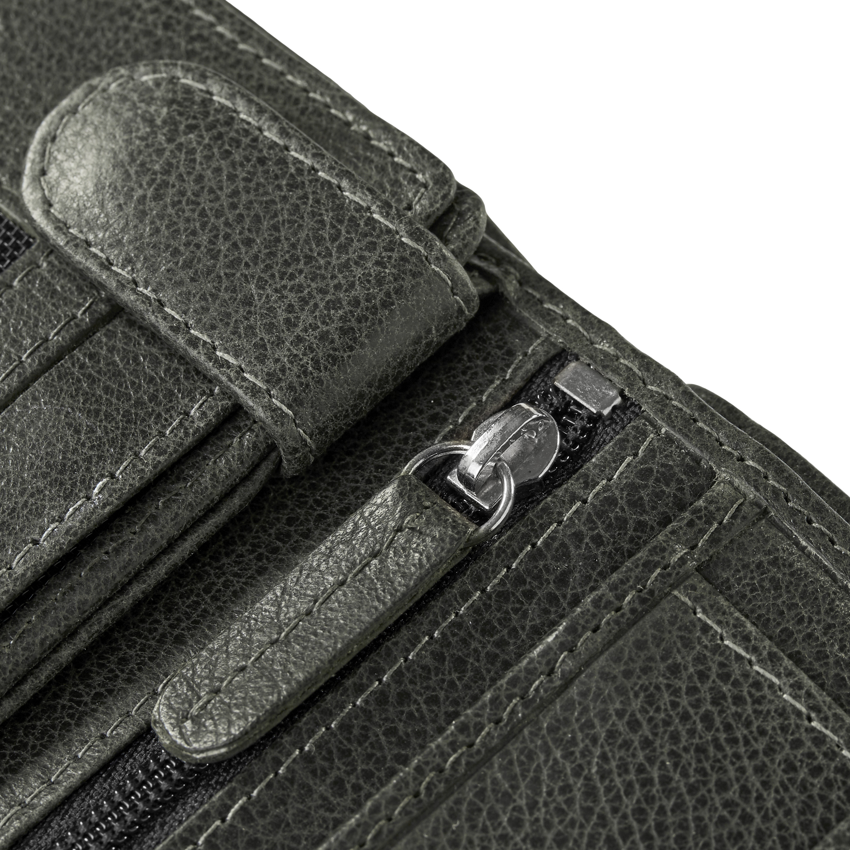 Licio Vintage Brown-Grey RFID Leather Wallet - 11