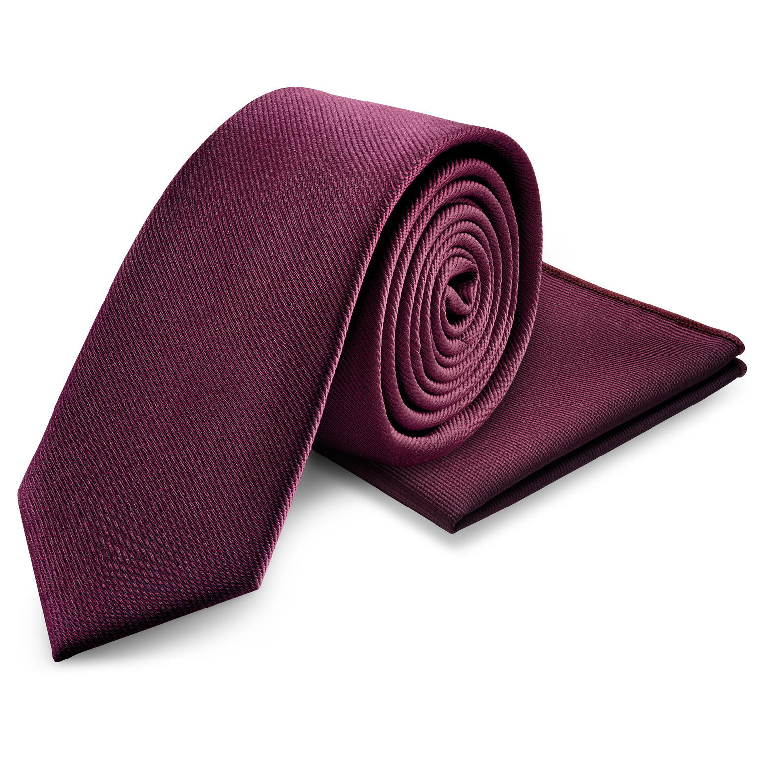 Crimson Necktie and Pocket Square Crimson Necktie and Pocket Square