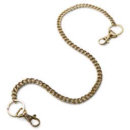 Gold-Tone Wallet Chain
