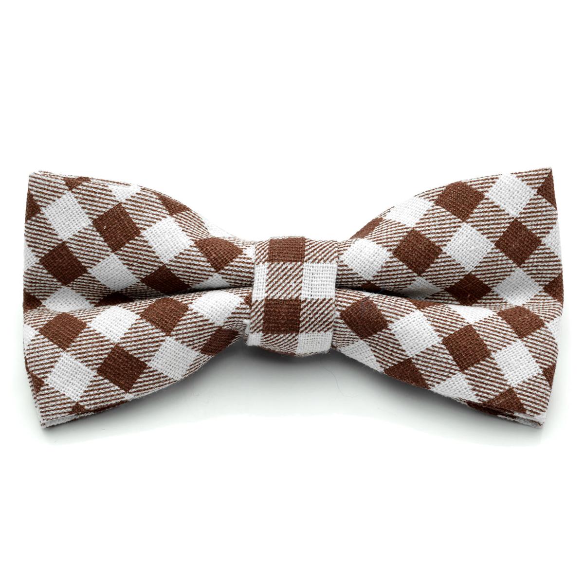 Nœud Papillon à Carreaux Réglable Fait Main - Accessoire Élégant Pour Homme