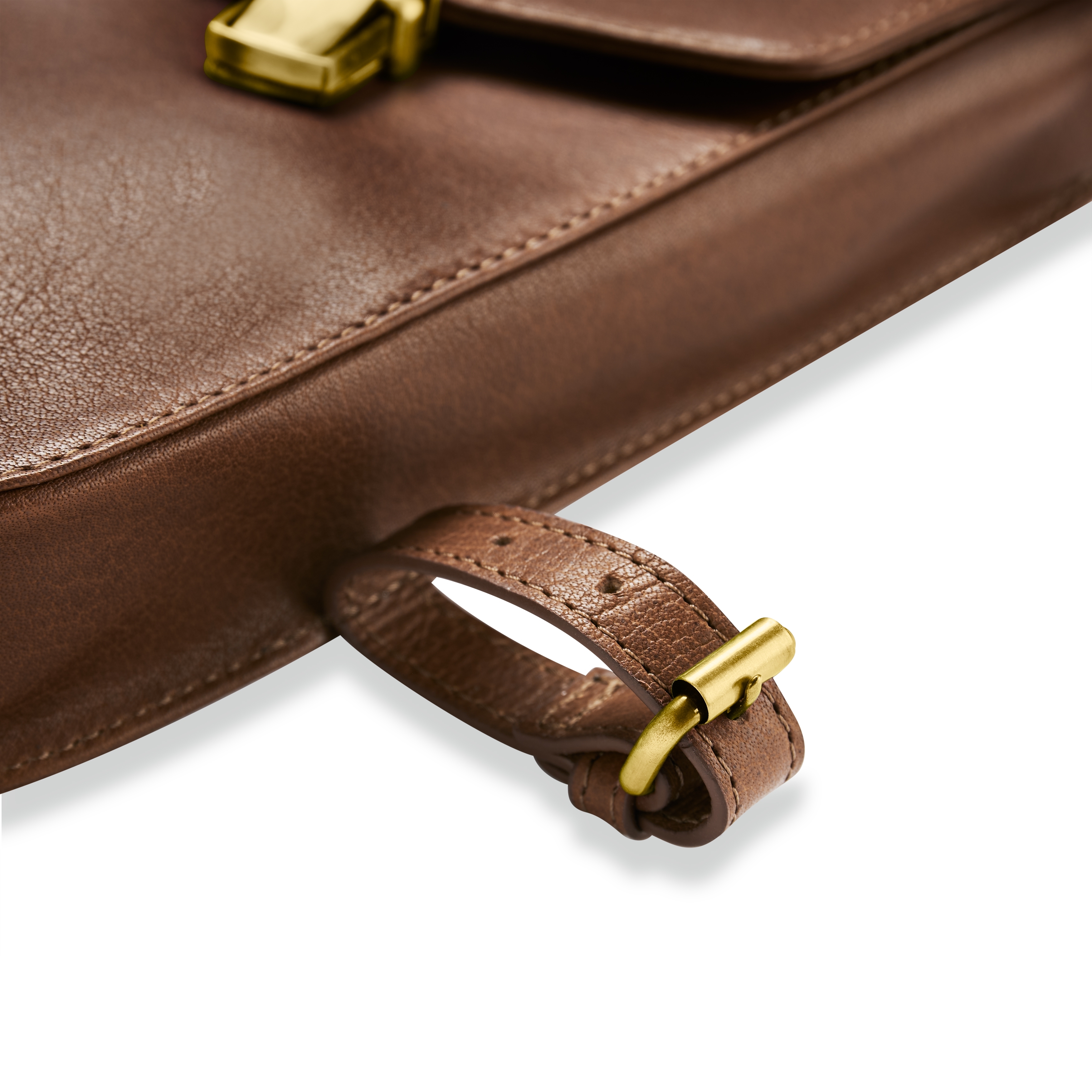 Bicycle Saddle Bag | Dark Brown Full-Grain Buffalo Leather - 5