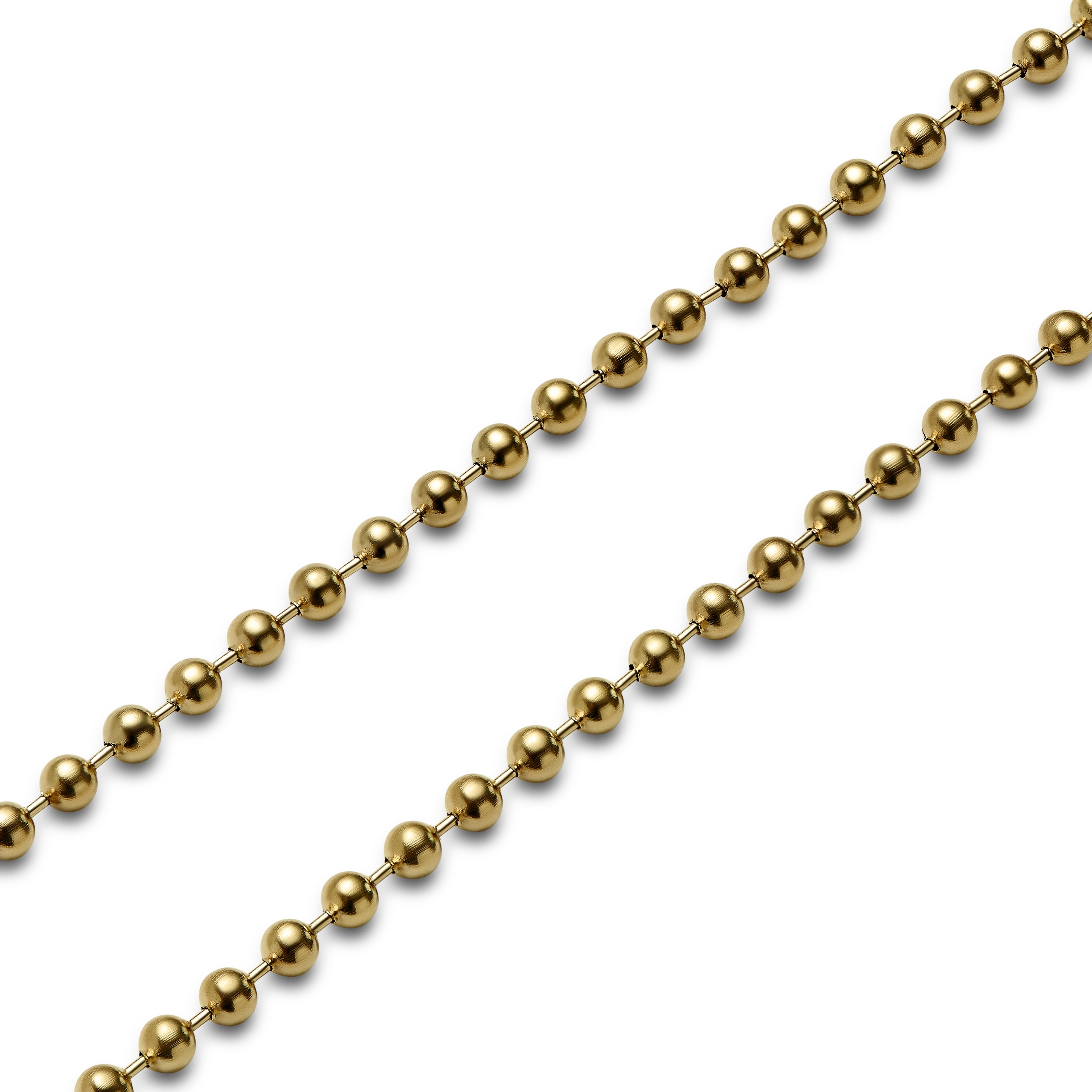 Essentials | 6 mm goldfarbenes Kabelketten-Armband - 4