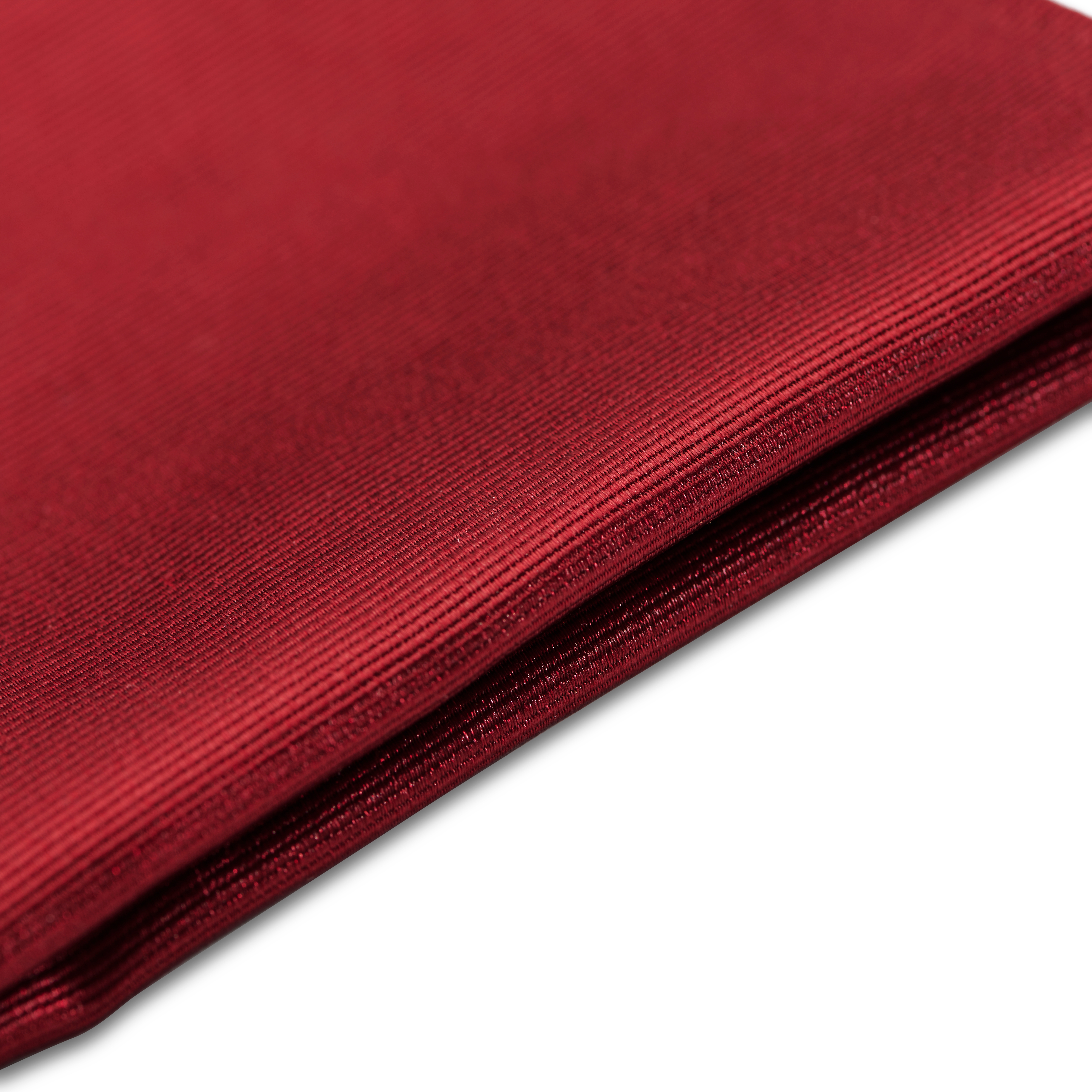 Кърпичка за сако от копринен туил в цвят бургунди - 5