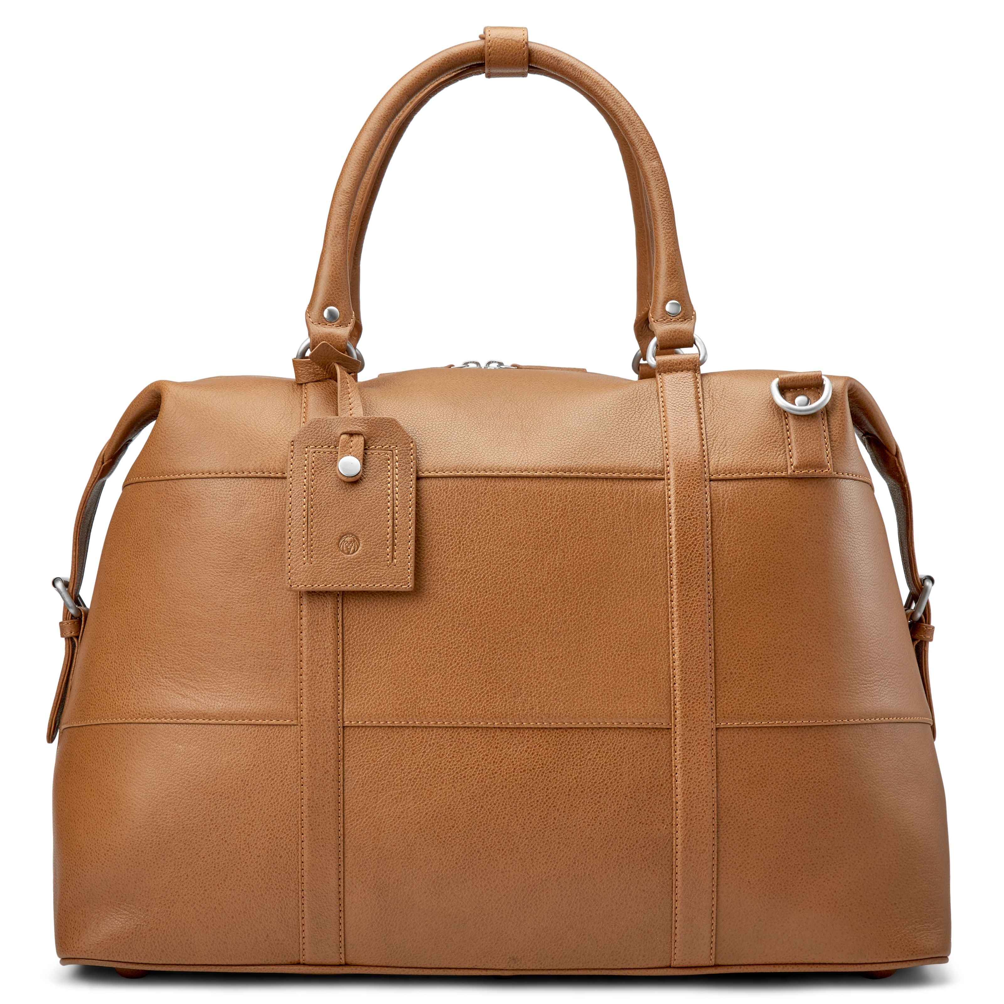 Sean pruun nahast nädalalõpu kott - 4