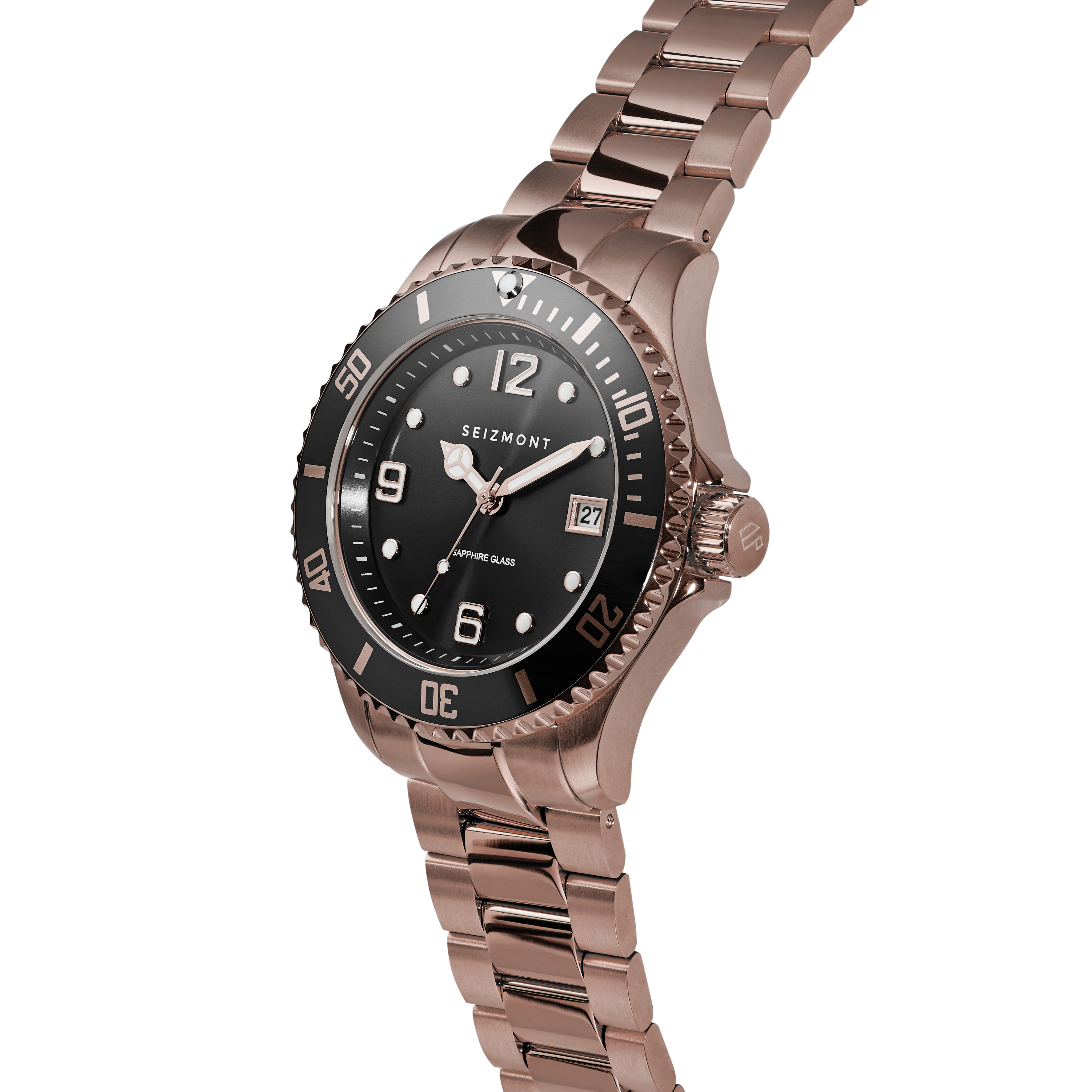 Tide | Silver-Tone Stainless Steel Dive Watch With Blue Dial