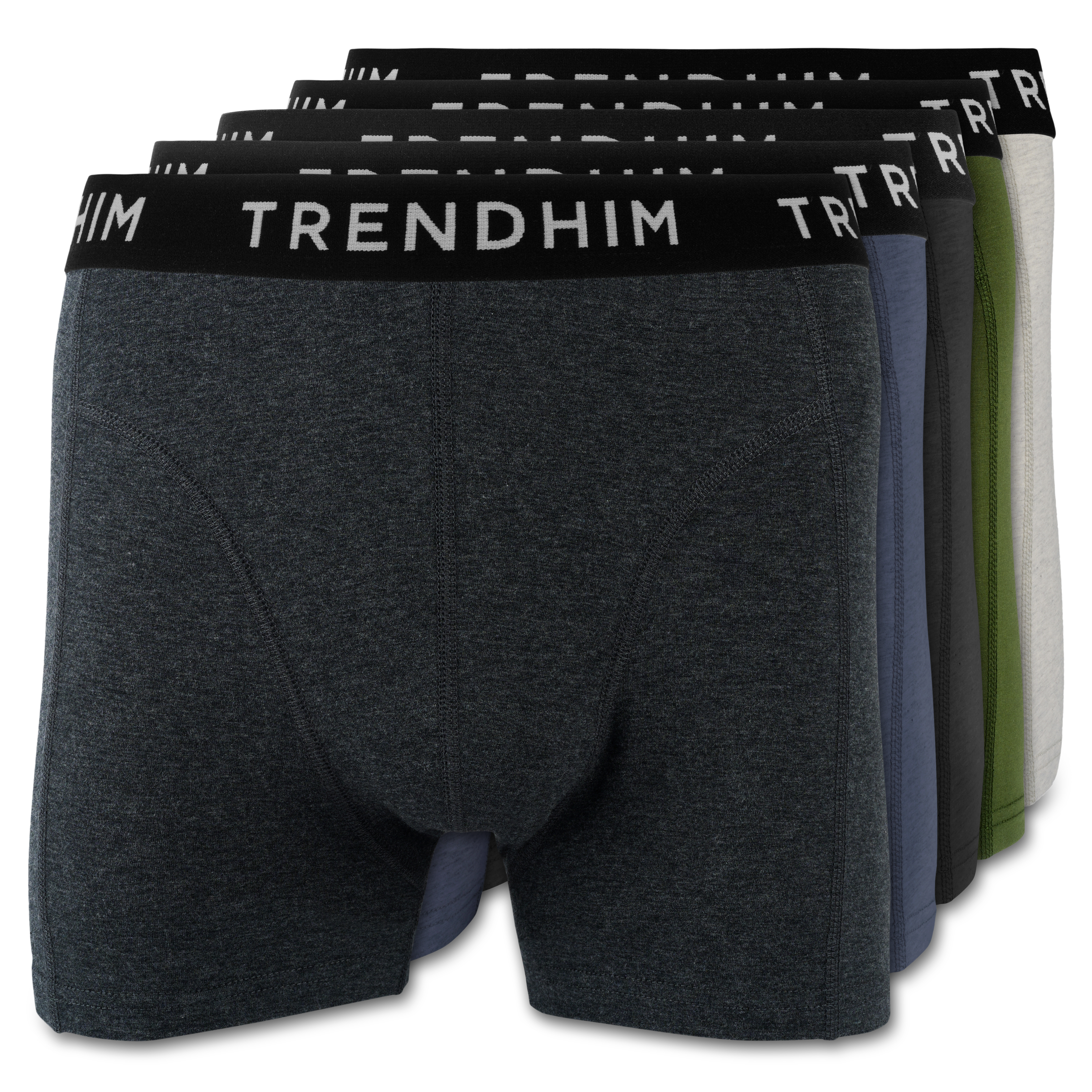 FlexFeel | 5-Pack Cotton Boxer Briefs - 1