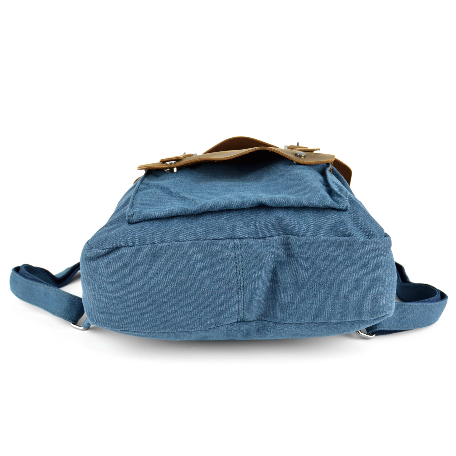 Navy Canvas Pullup Rygsæk - 7