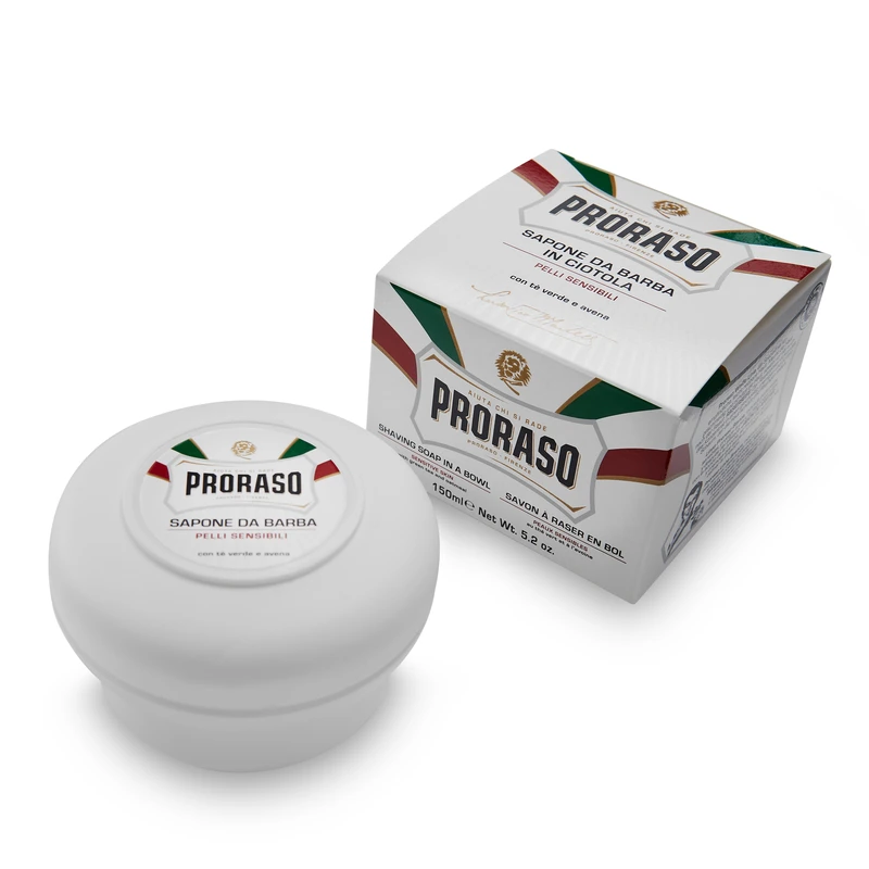 150ml Grøn Te Sensitiv Barbersæbe 150ml Grøn Te Sensitiv Barbersæbe