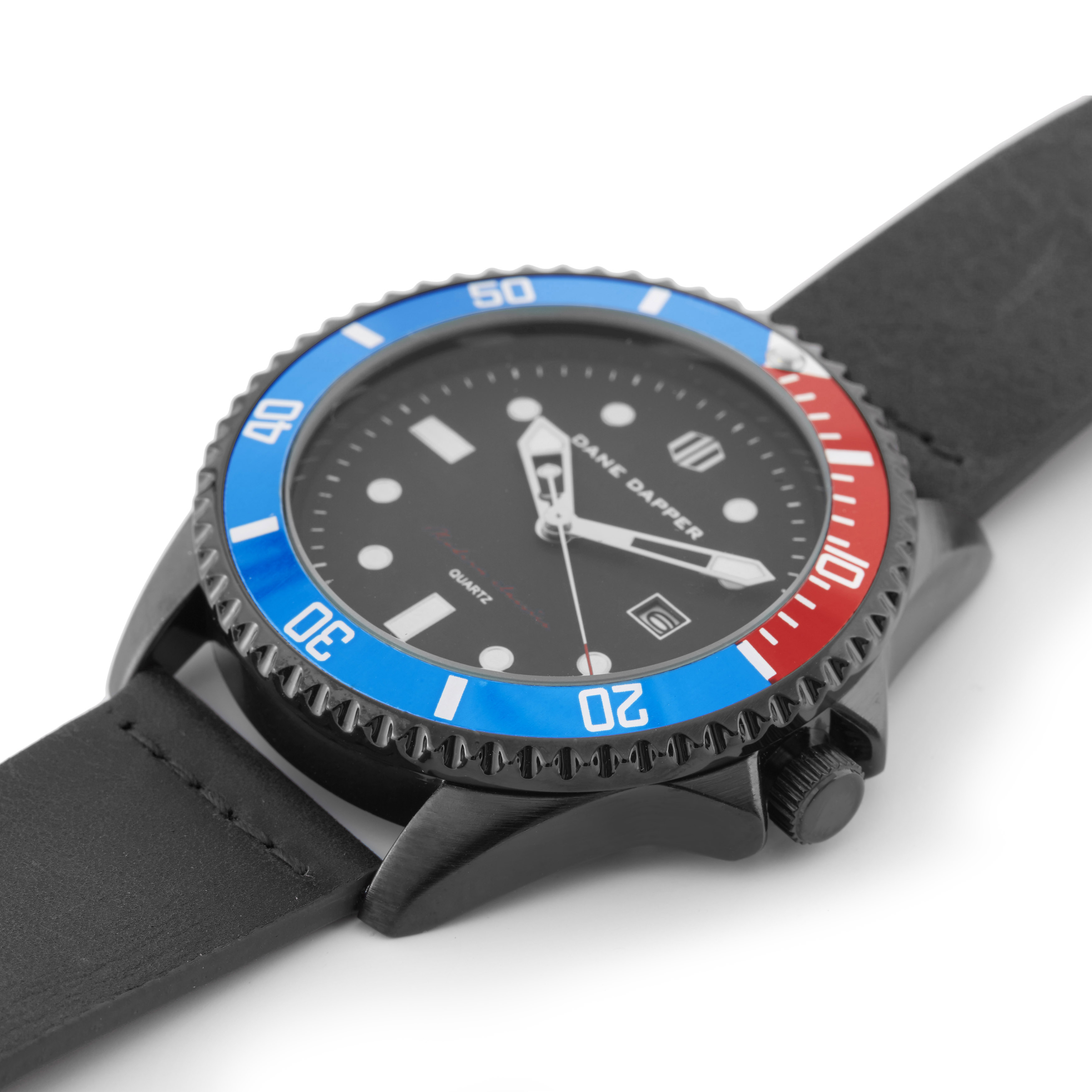 Leather Topaz Mariner Watch - 2